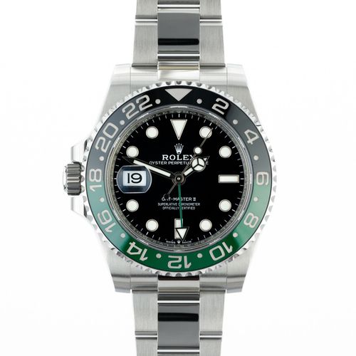 Rolex GMT-Master II Sprite front view