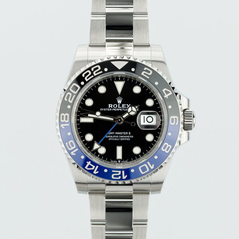 Rolex GMT-Master II Batman 126710BLNR — steel sports watches face shifting dynamics in 2026