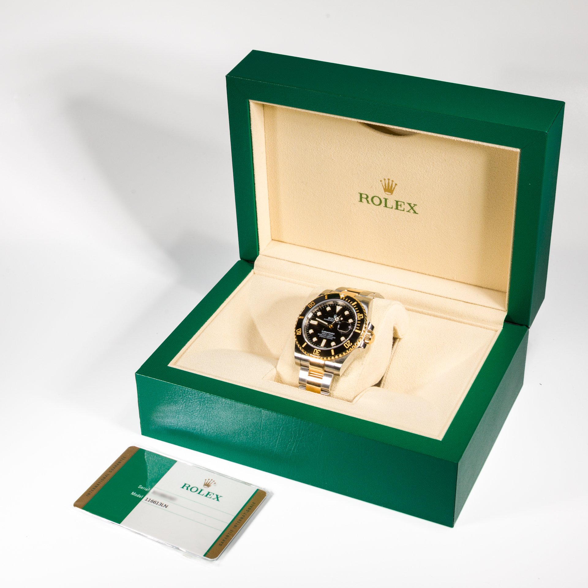 Submariner Date Steel & Yellow Rolesor Black Dial - 116613LN - Image 2