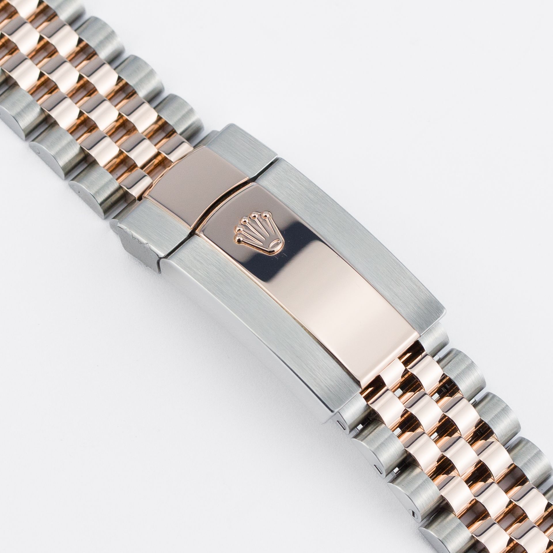 Datejust 36 Everose Gold & Steel Mother of Pearl Diamond Dial - Image 9