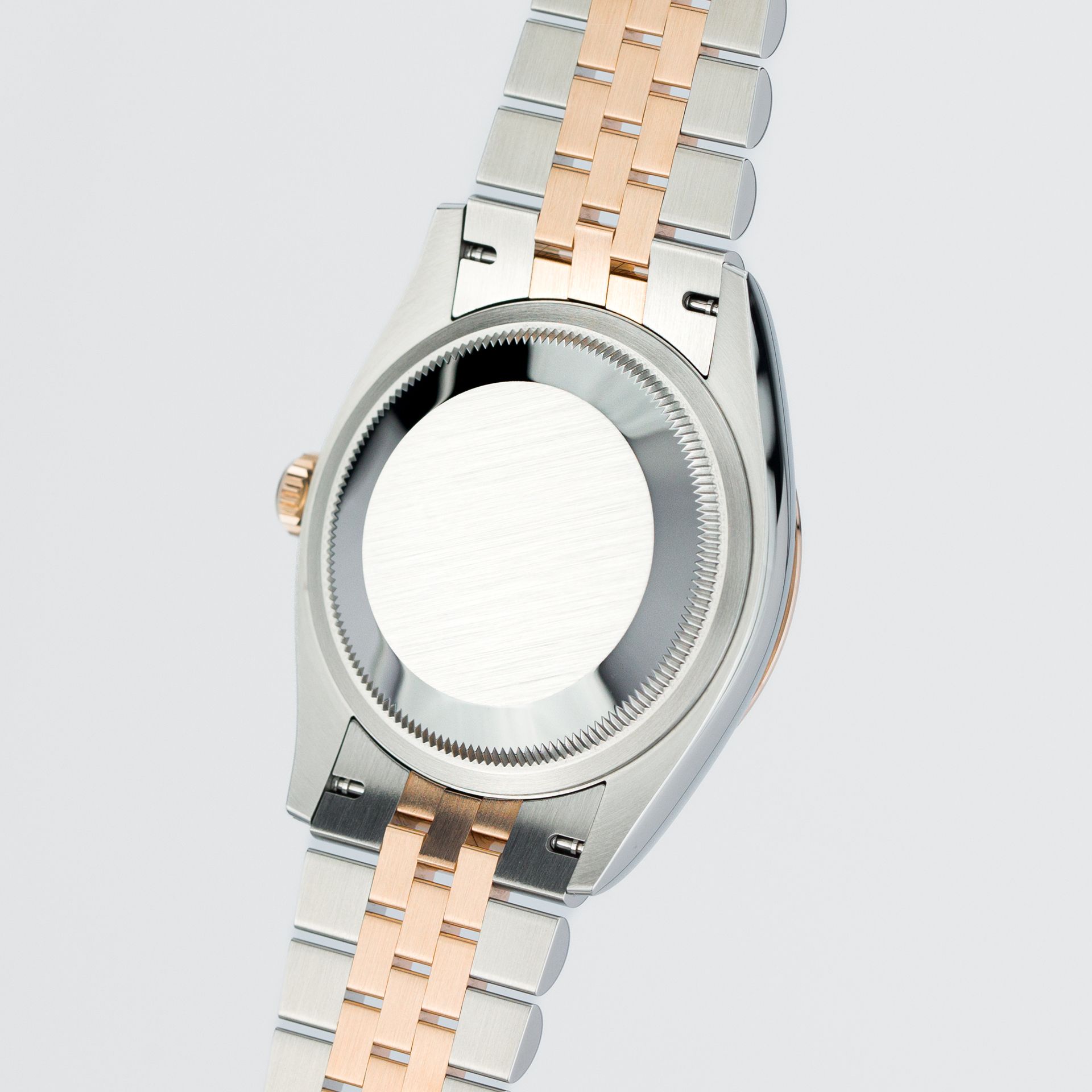 Datejust 36 Everose Gold & Steel Mother of Pearl Diamond Dial - Image 7