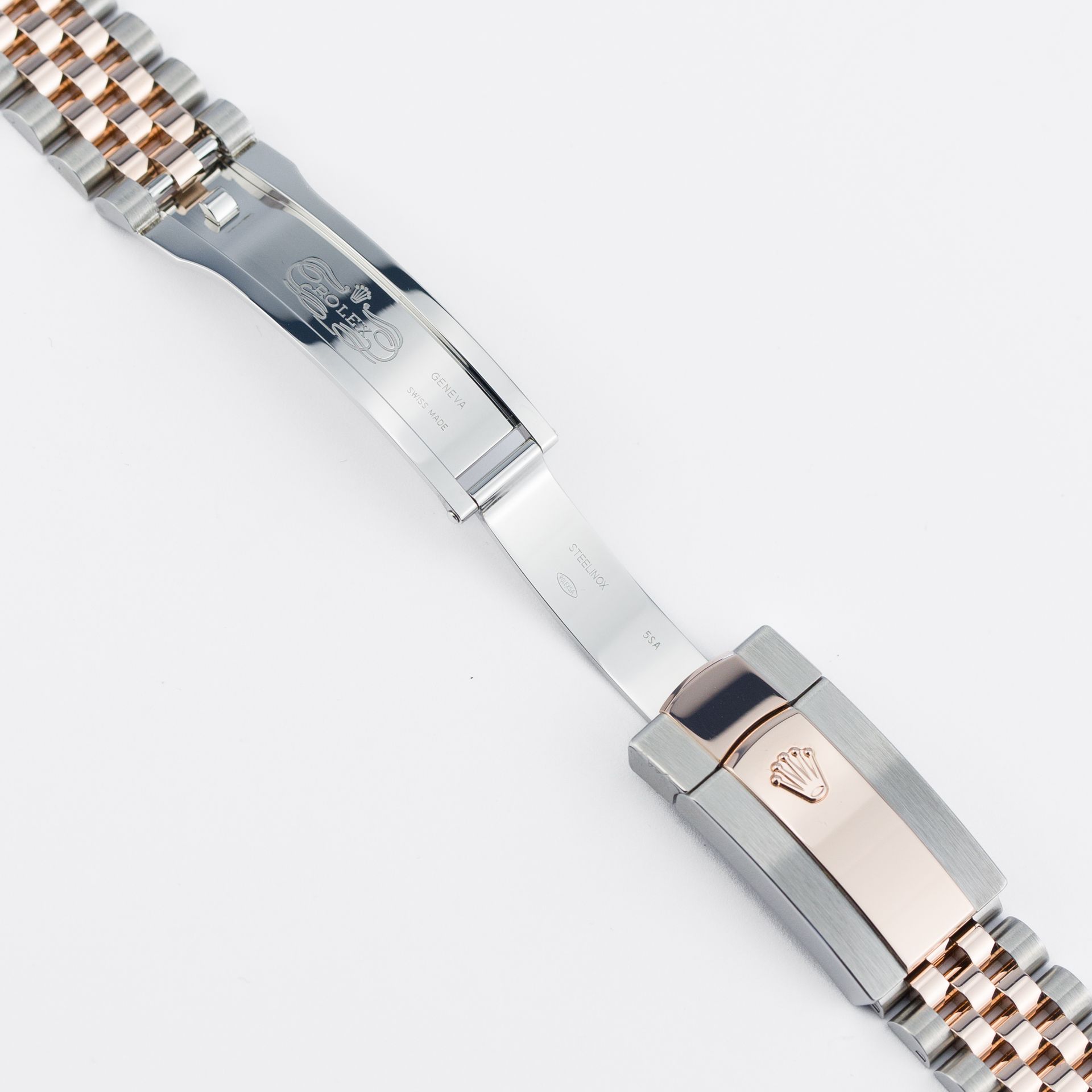 Datejust 36 Everose Gold & Steel Mother of Pearl Diamond Dial - Image 8