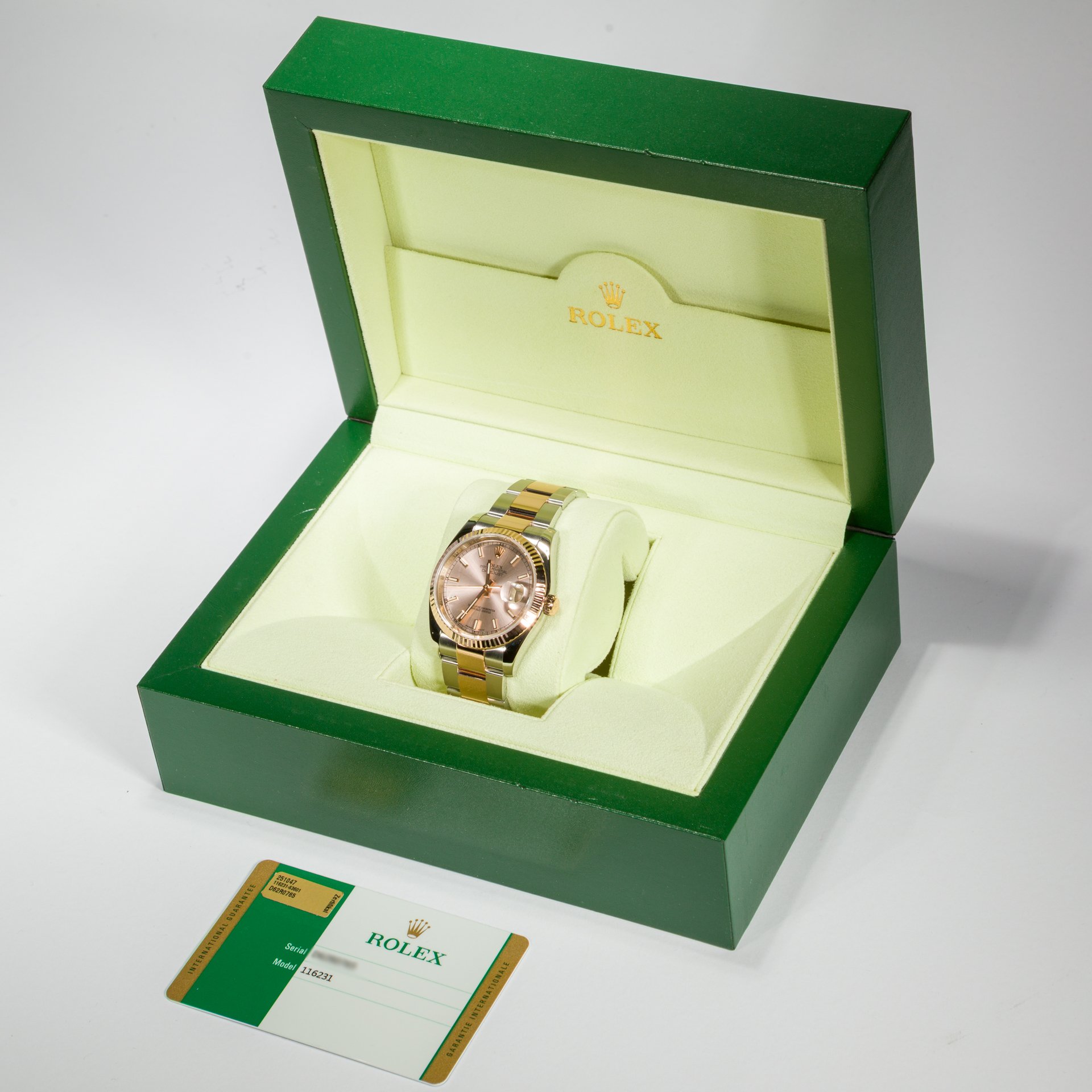 Rolex Datejust 36 Everose Gold & Steel Pink Dial - Image 2