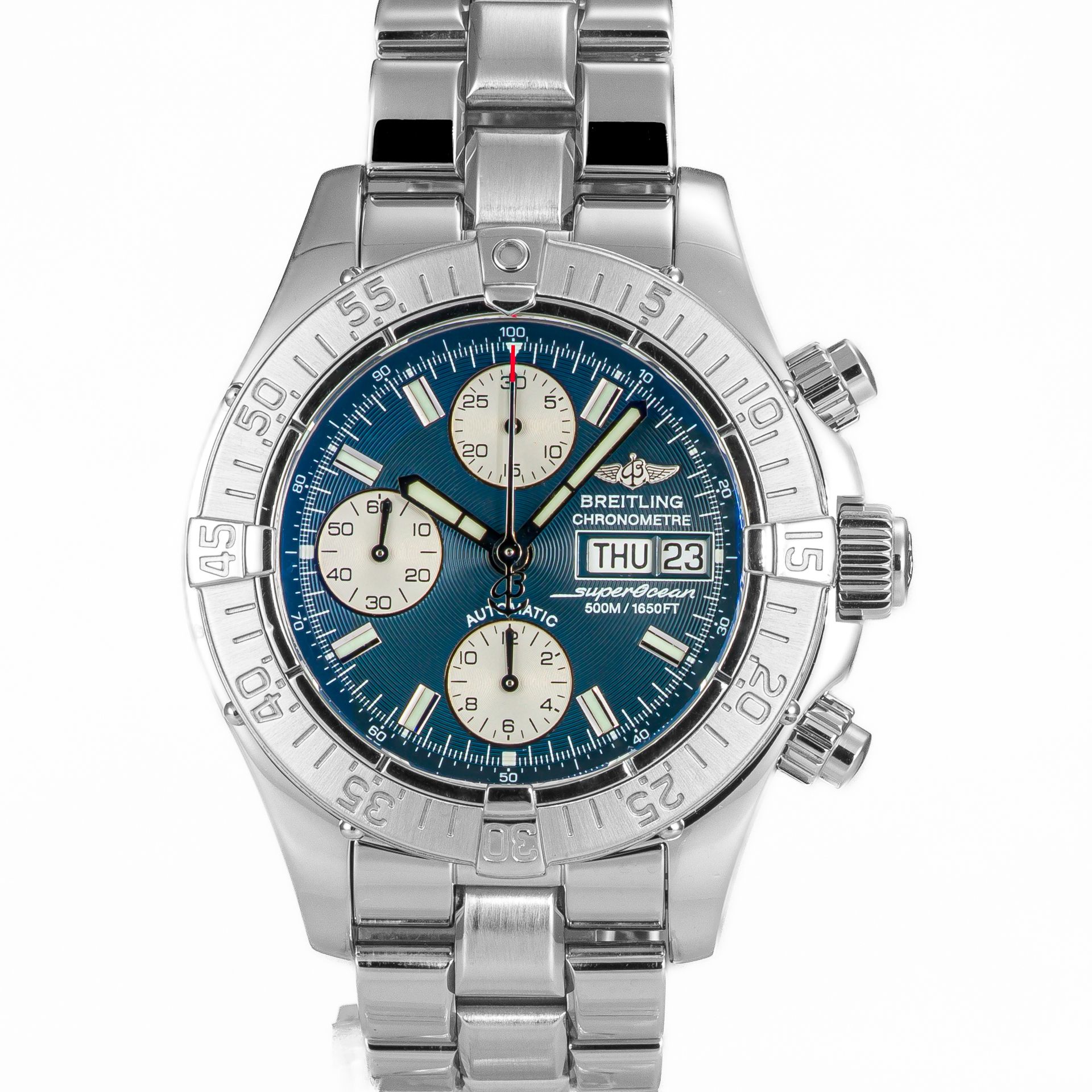 Superocean Chronograph 42mm Blue Dial - Image 1