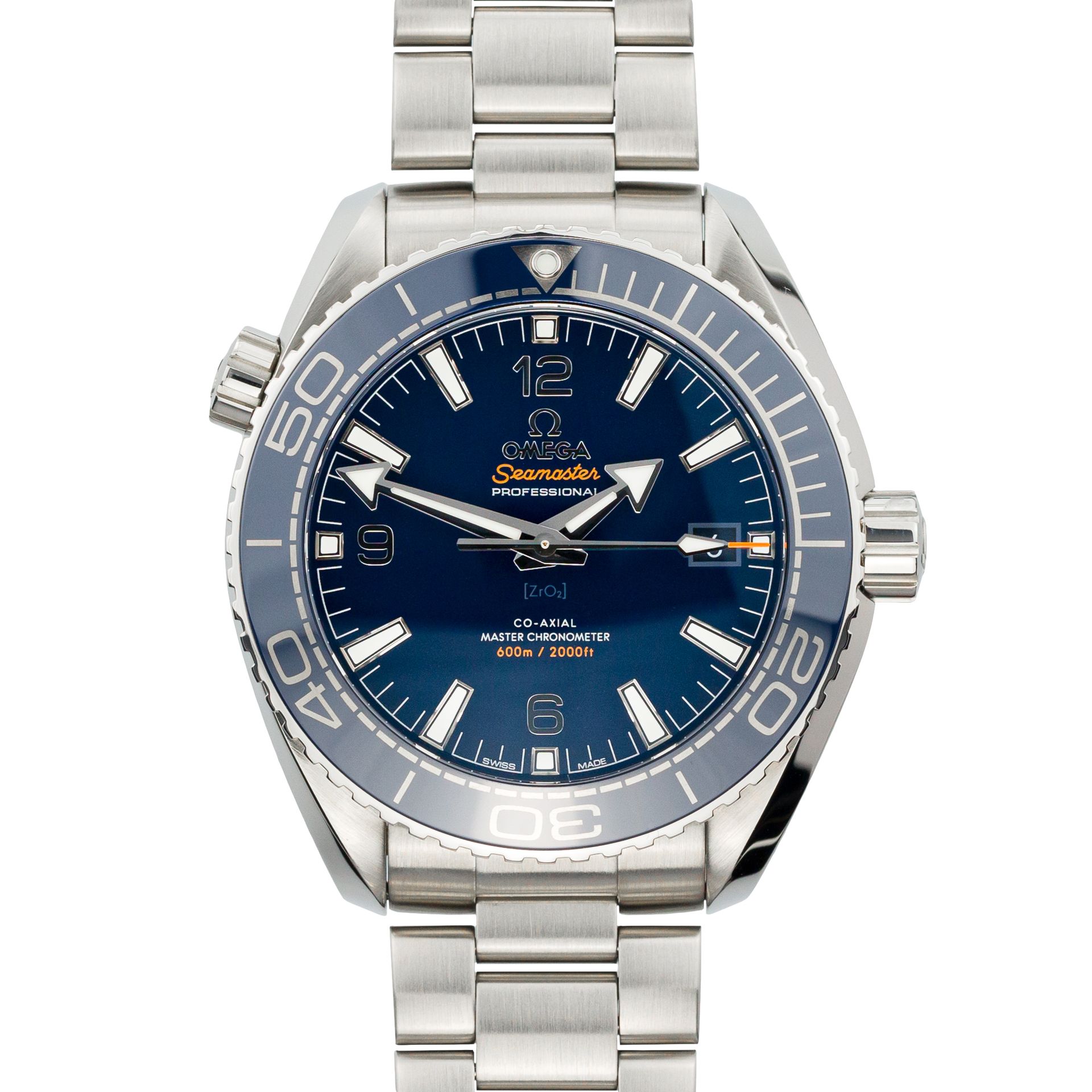 Planet Ocean 600M Master Chronometer Blue 43.5mm - Image 1