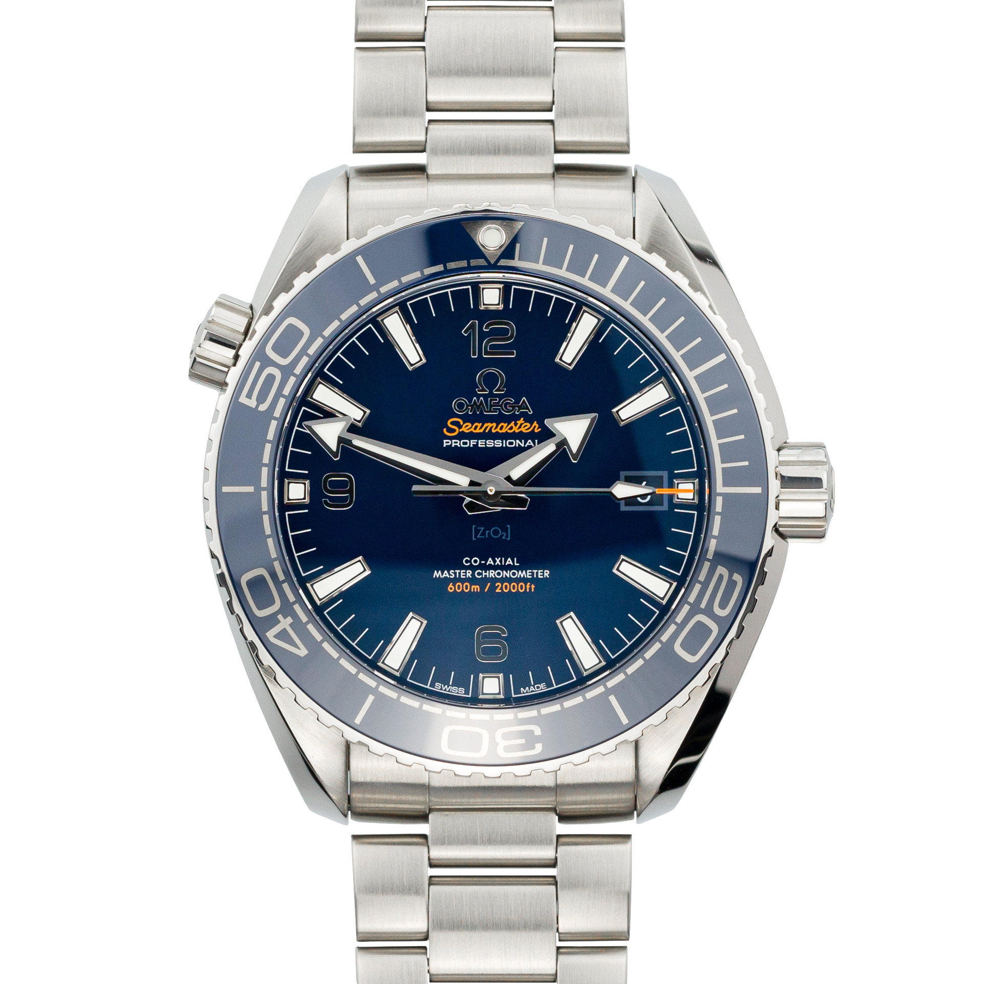 Planet Ocean 600M Master Chronometer Blue 43.5mm - Image 1