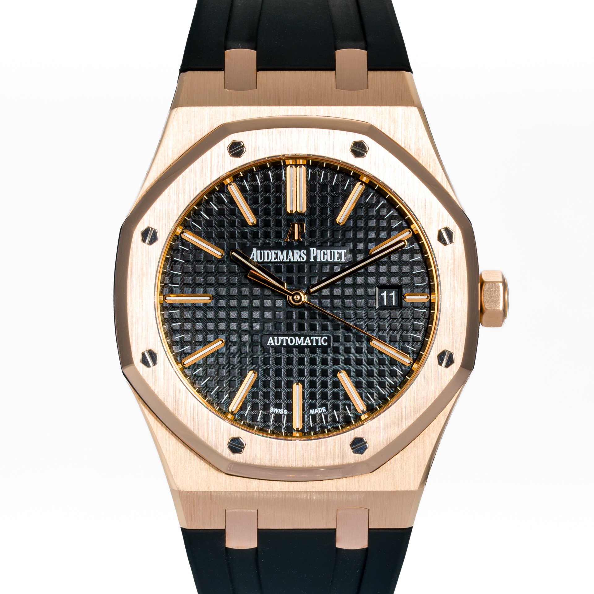 Audemars Piguet Royal Oak 41 Rose gold Black Dial