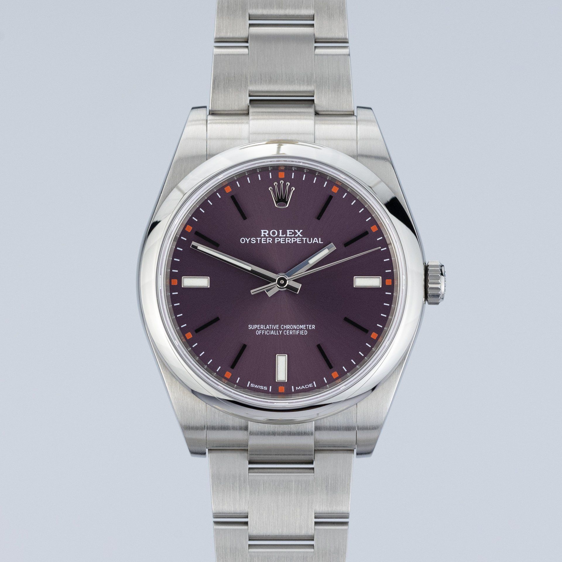 Oyster Perpetual 39mm Red Grape Dial - Image 1