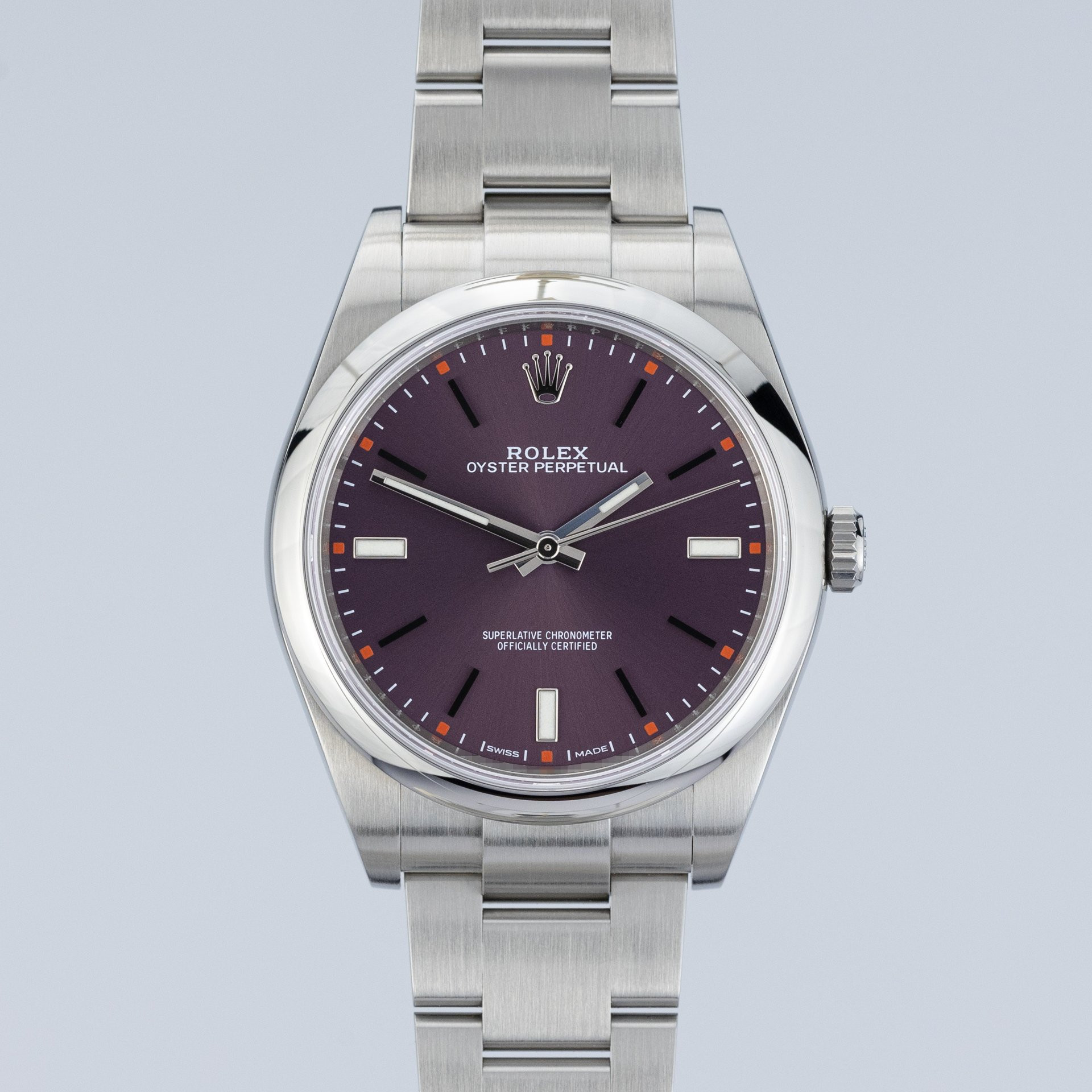 Oyster Perpetual 39mm Red Grape Dial - Image 1