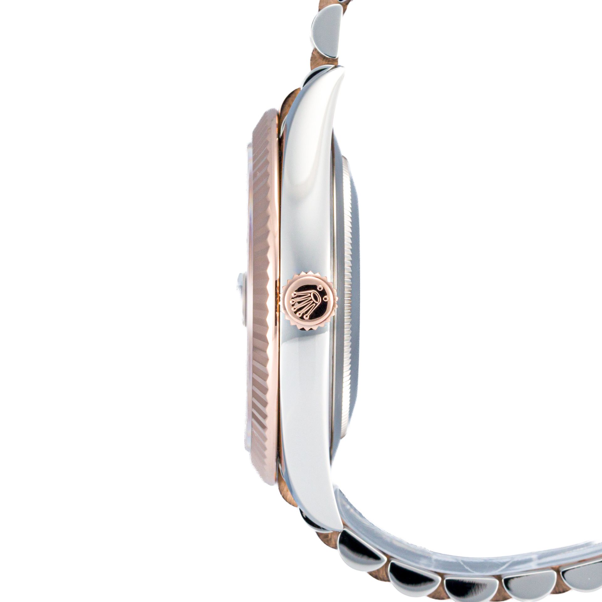 Datejust 41 Steel & Everose Gold Chocolate Dial - Image 4
