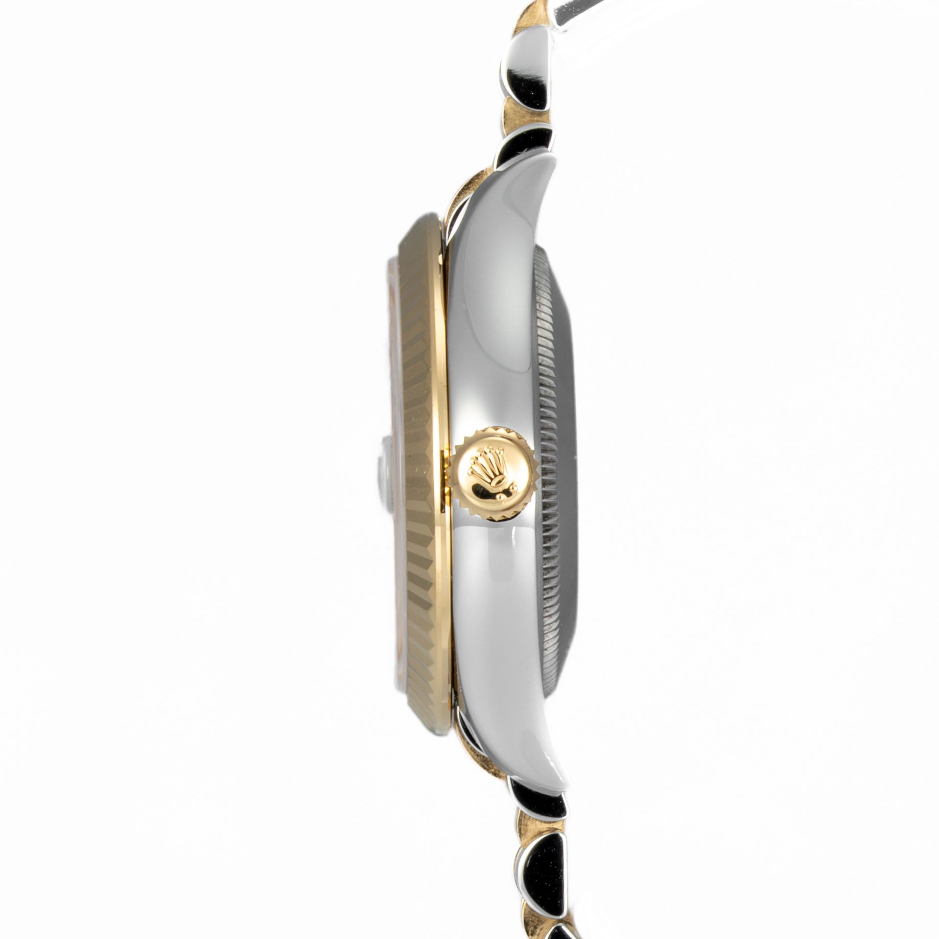 Datejust 31 Yellow Rolesor White Roman Dial Jubilee - Image 4