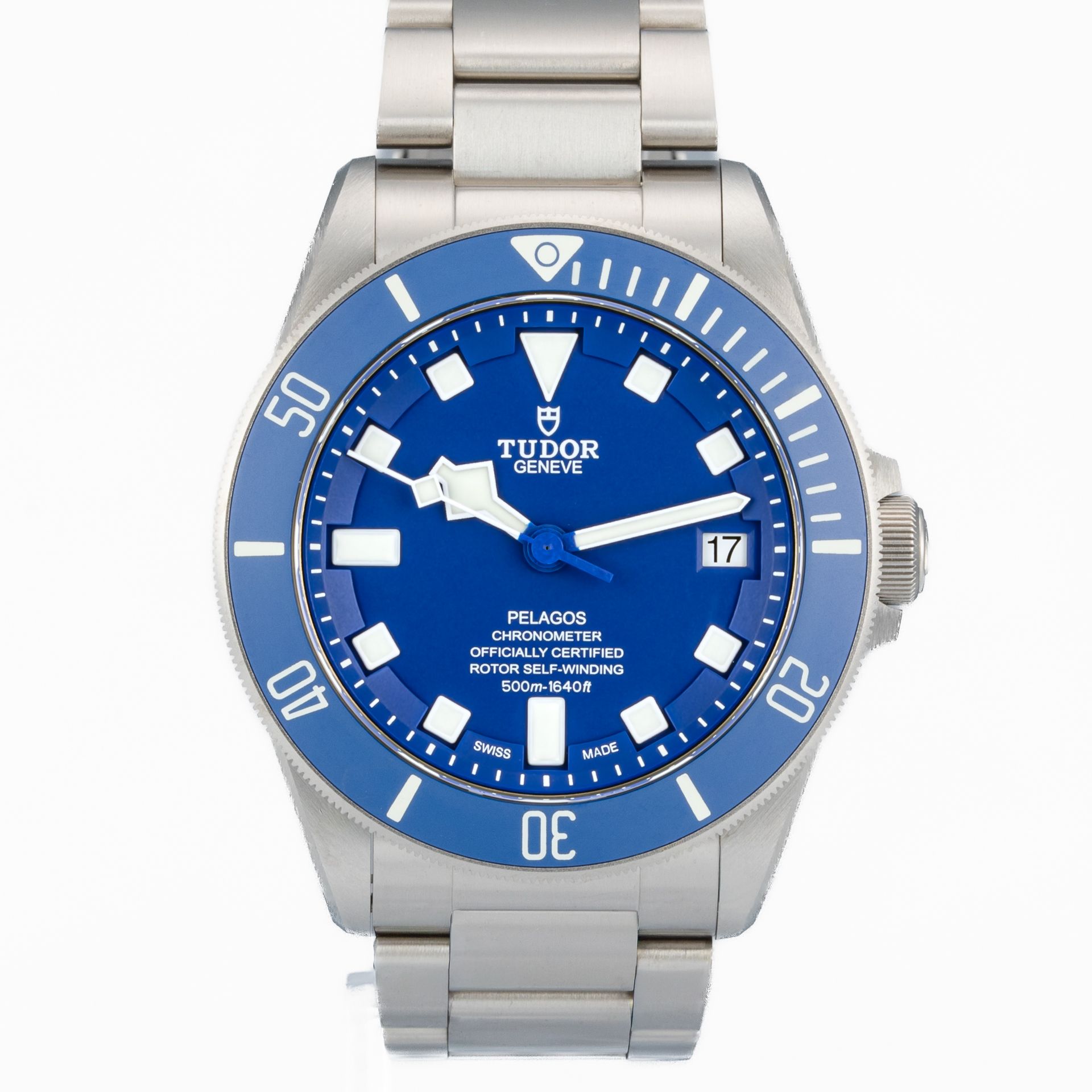 Pelagos 42mm Titanium Blue - Image 1