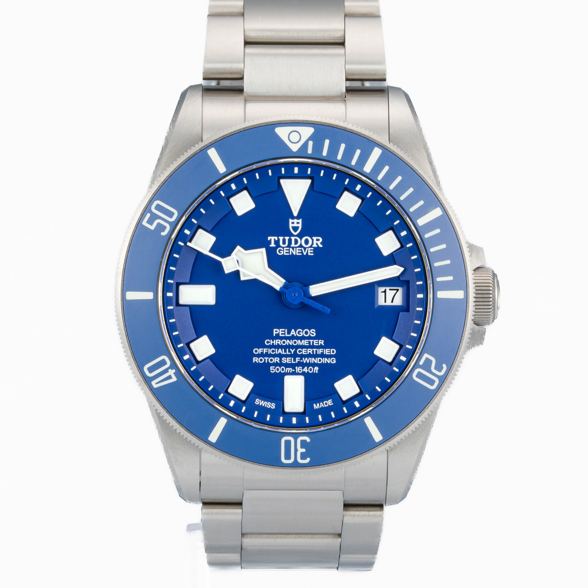 Pelagos 42mm Titanium Blue - Image 1