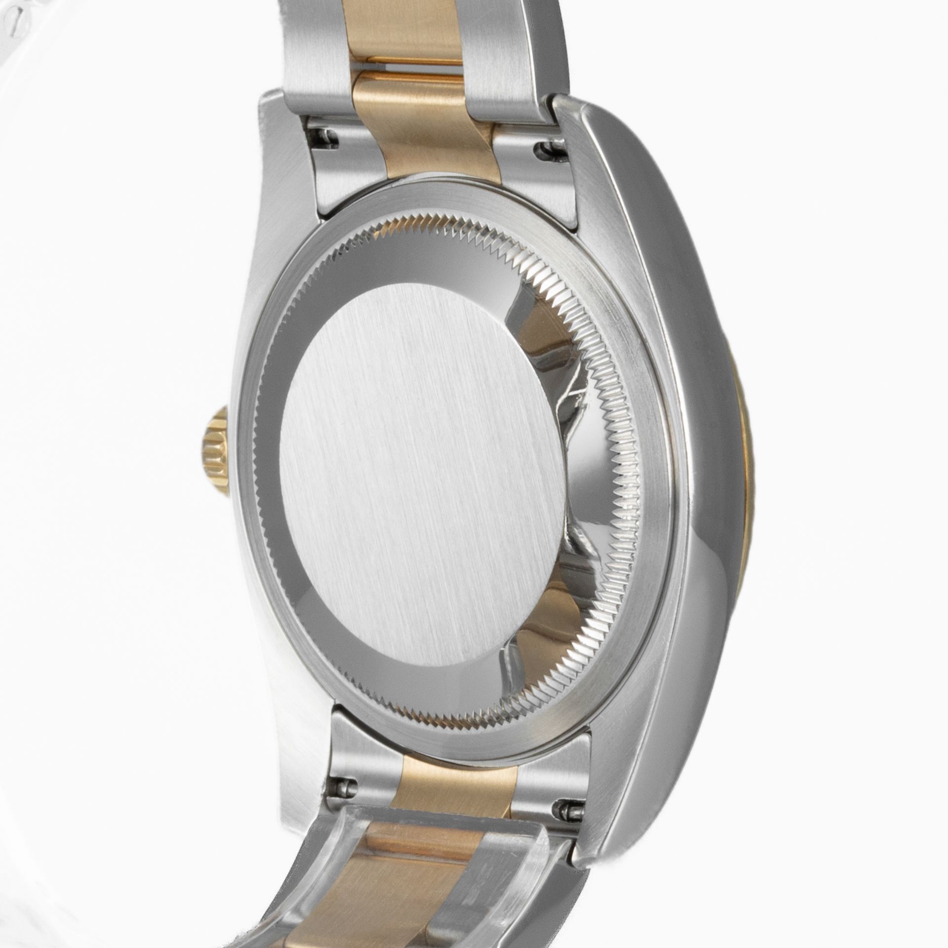 Datejust 36 Steel & Yellow Rolesor Roulette Date Tuxedo Dial - Image 3