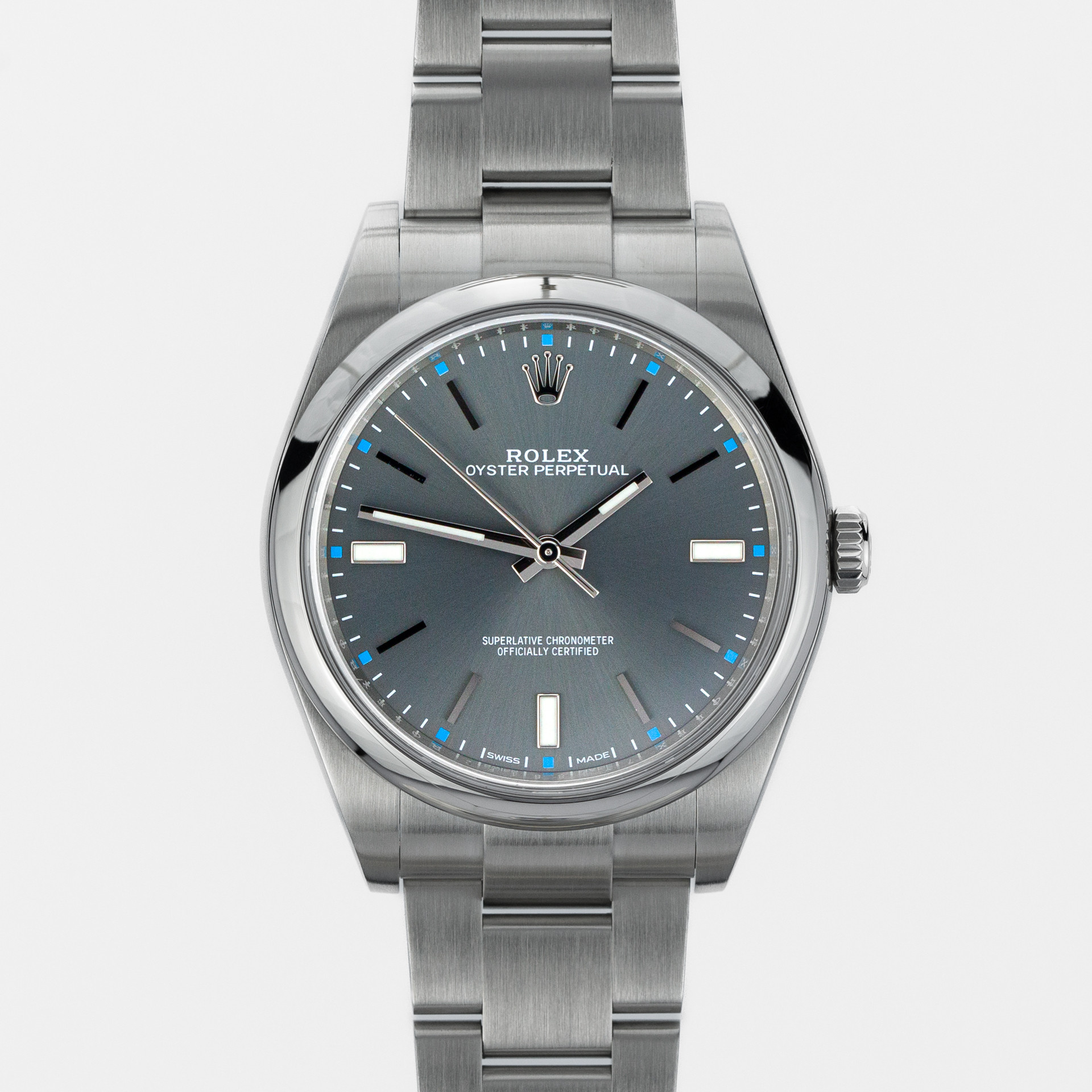 Oyster Perpetual Dark Rhodium Dial - Image 1