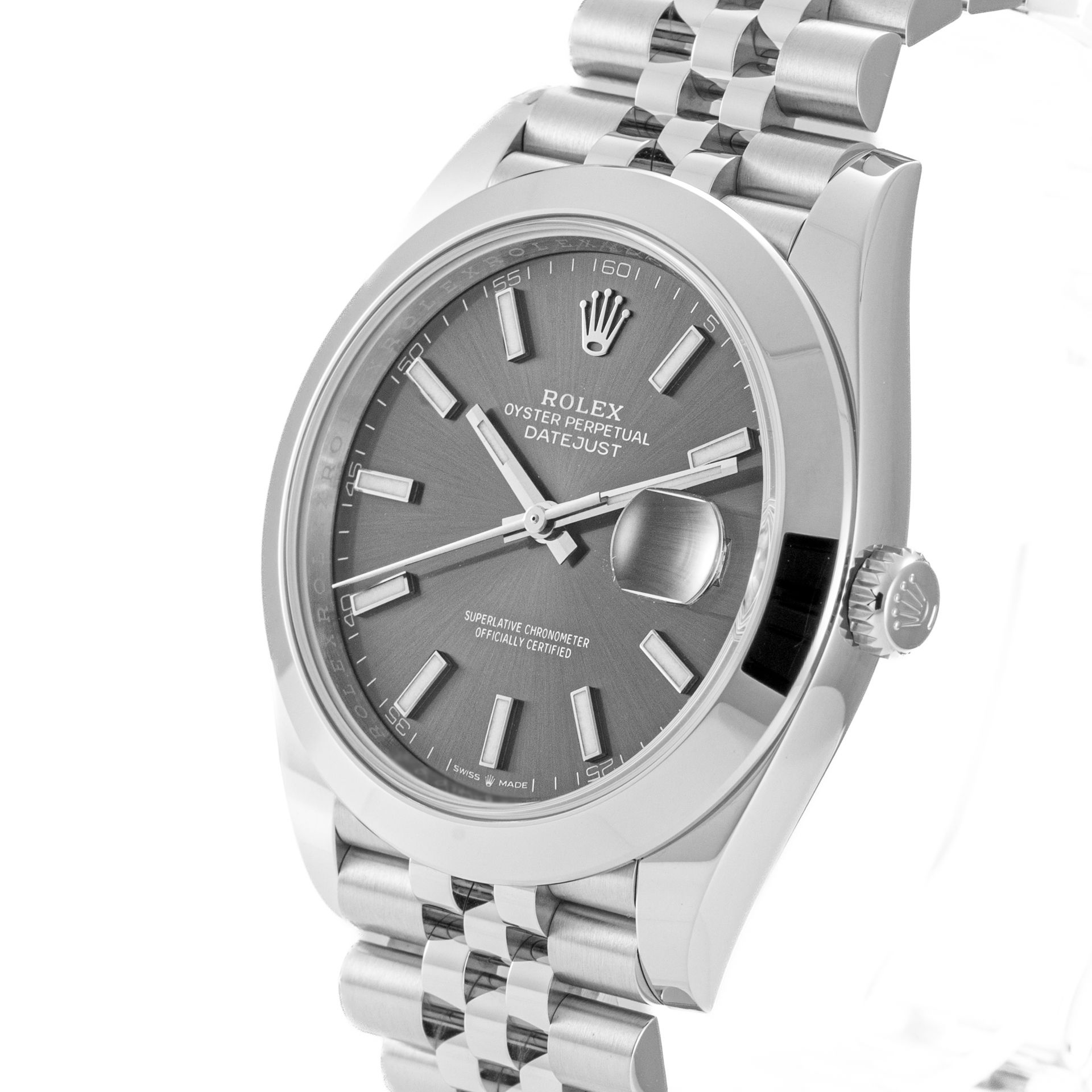 Datejust 41 Dark Rhodium Dial Jubilee - Image 5