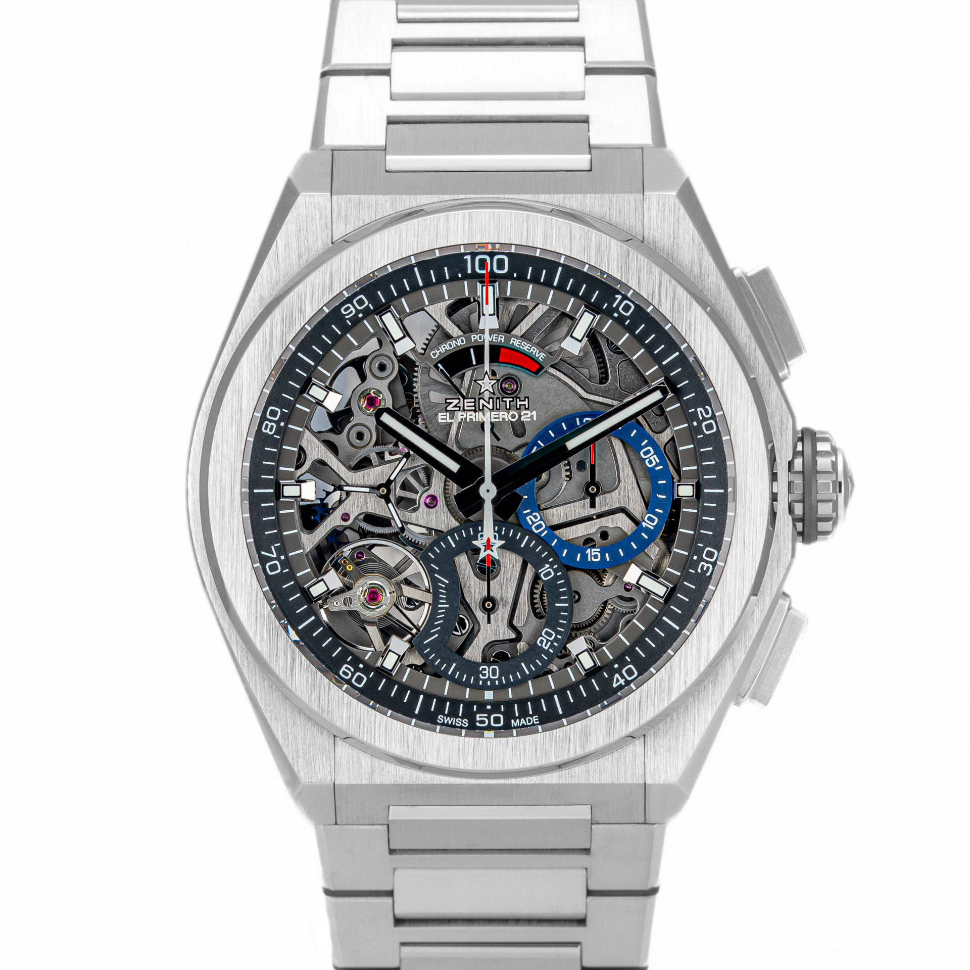Defy 21 El Primero Chronograph 44mm Titanium - Image 1