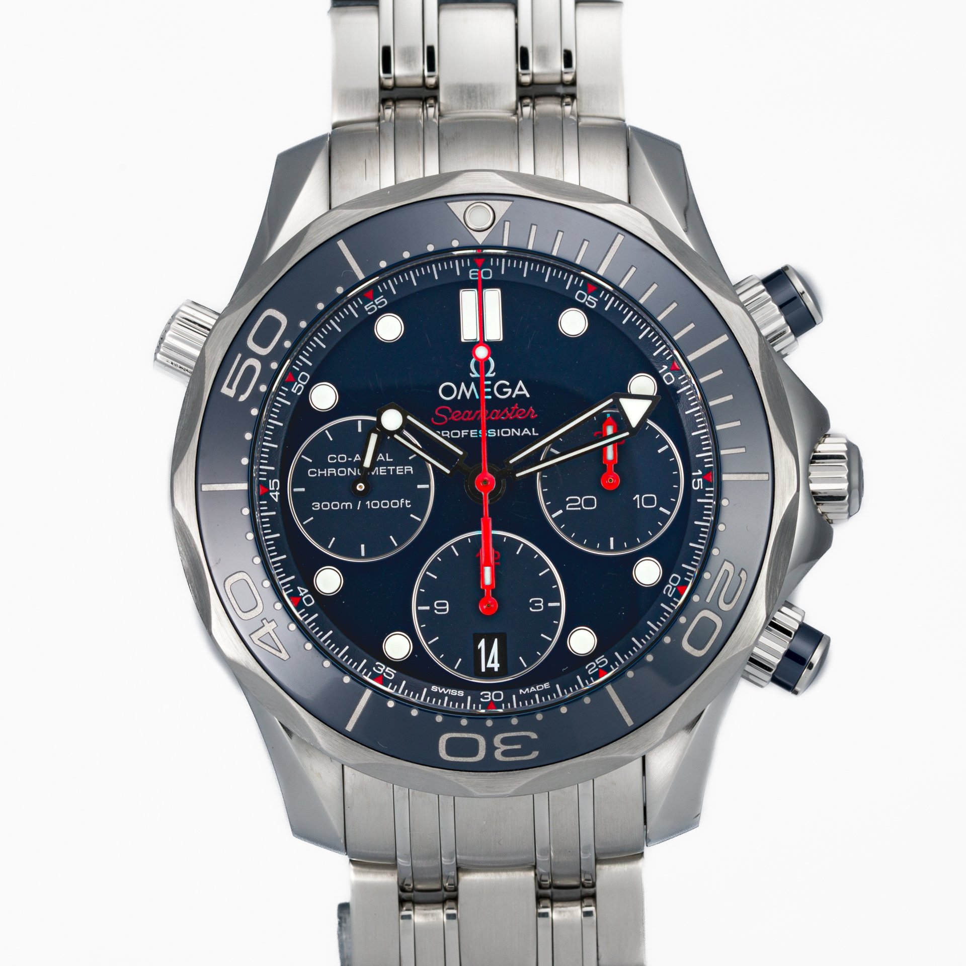 Seamaster Diver 41.5mm Chronograph 300M - 212.30.42.50.03.001
