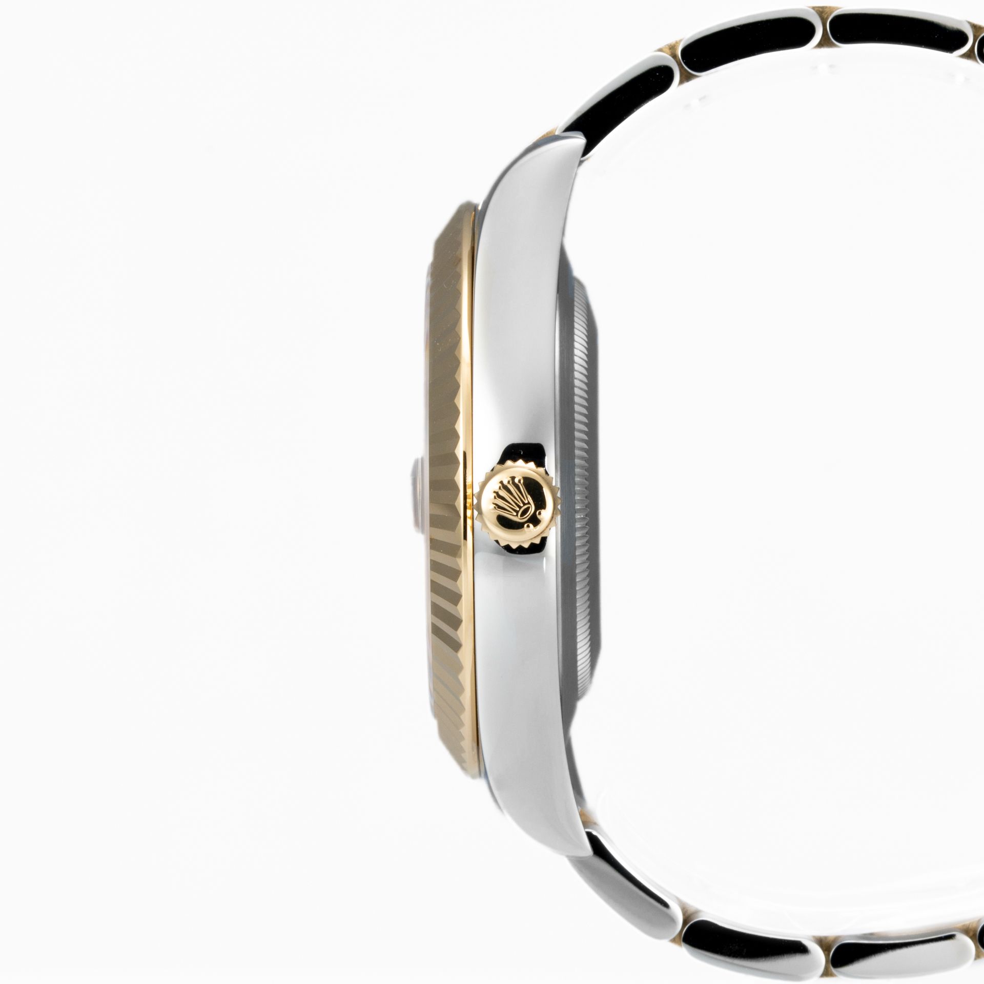 Datejust II Yellow Gold & Steel Champagne Diamond Dial - Image 4