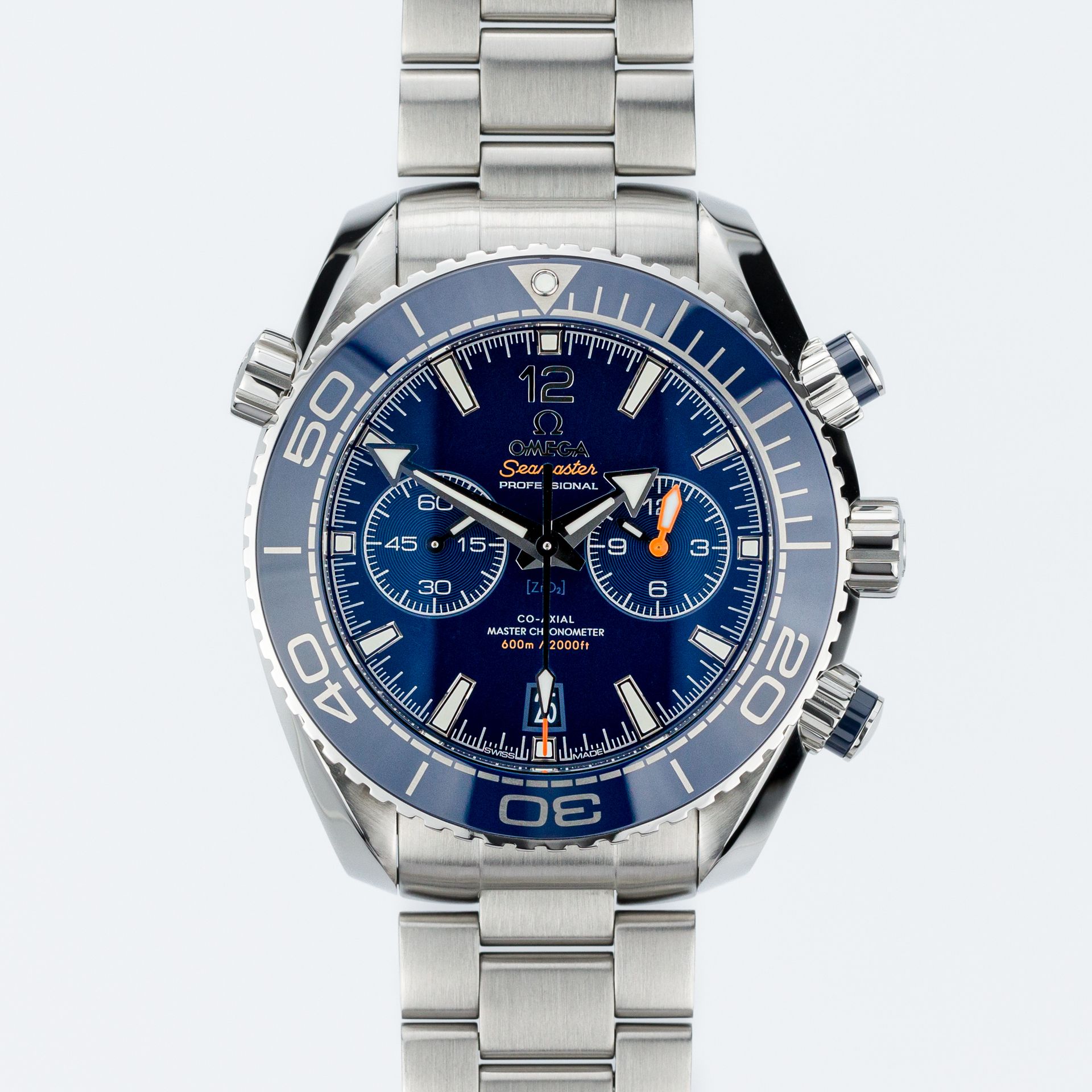 Planet Ocean 600M Chronograph 45.5mm Blue - Image 1