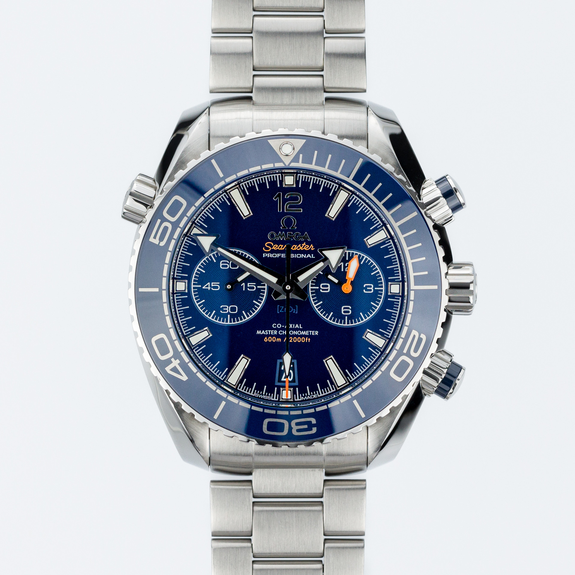 Planet Ocean 600M Chronograph 45.5mm Blue - Image 1