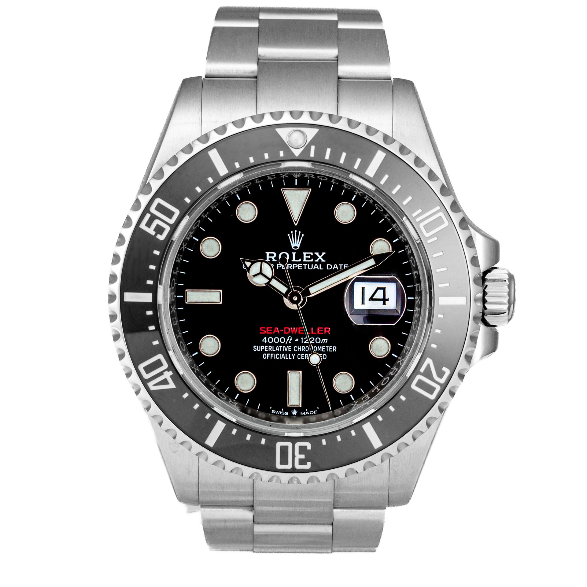 Oyster Sea-Dweller “Single Red - Image 1