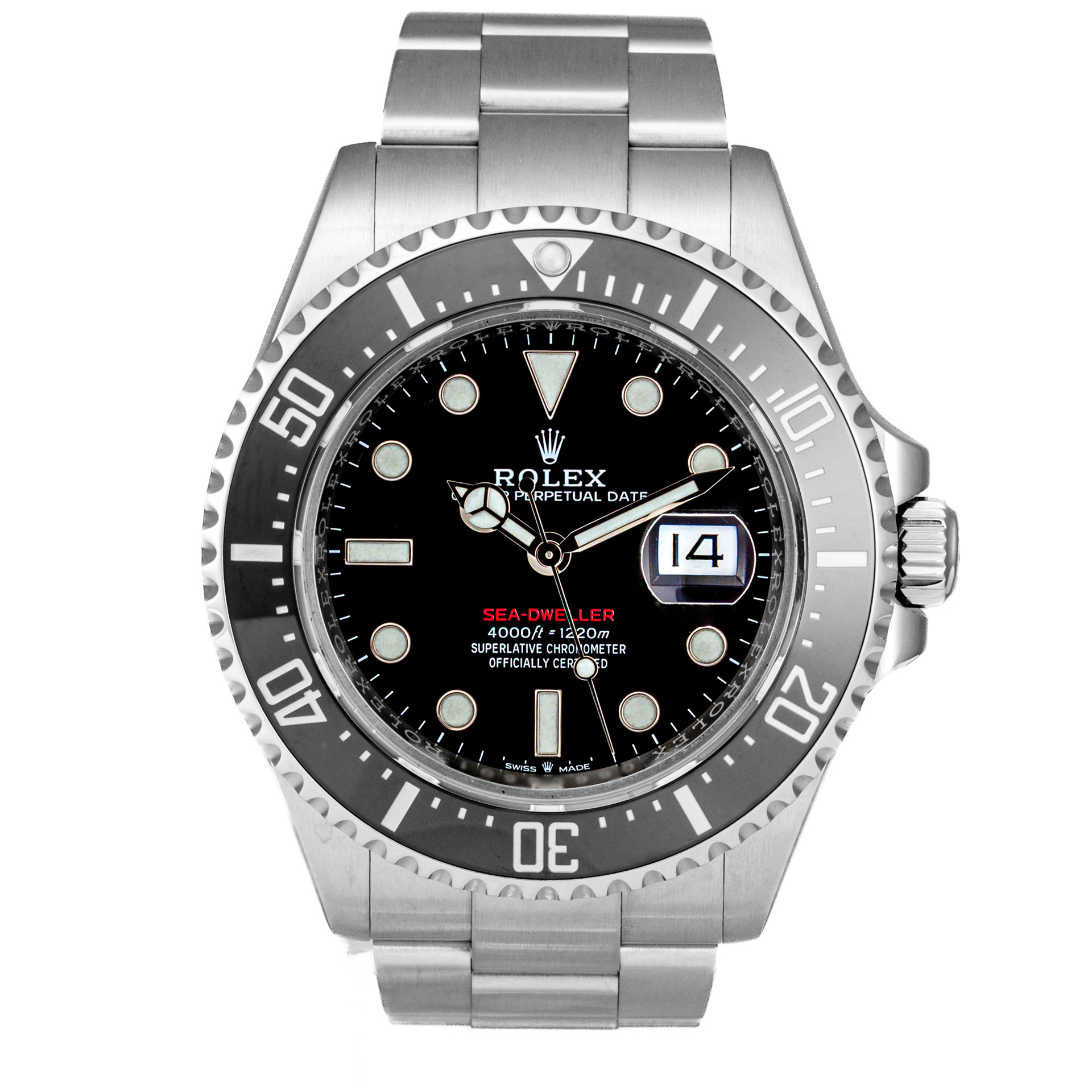 Oyster Sea-Dweller “Single Red - Image 1