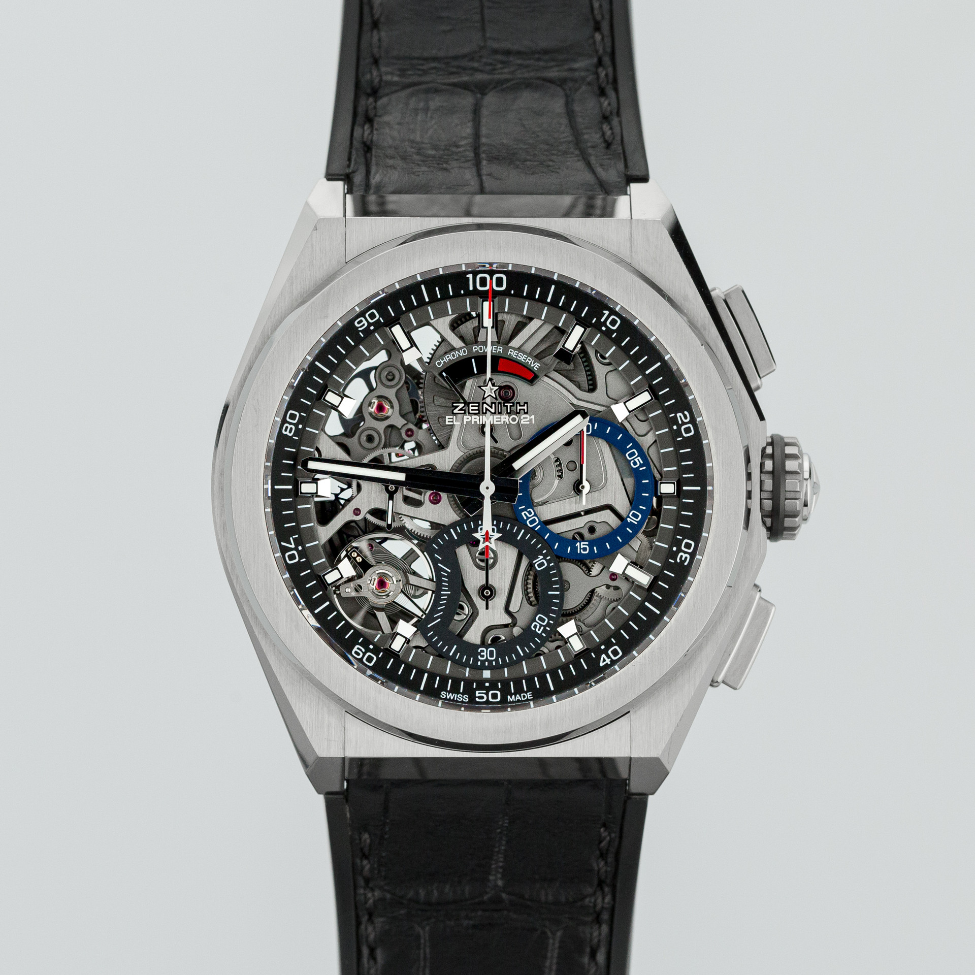 Defy 21 El Primero Chronograph 44mm Titanium - Image 1