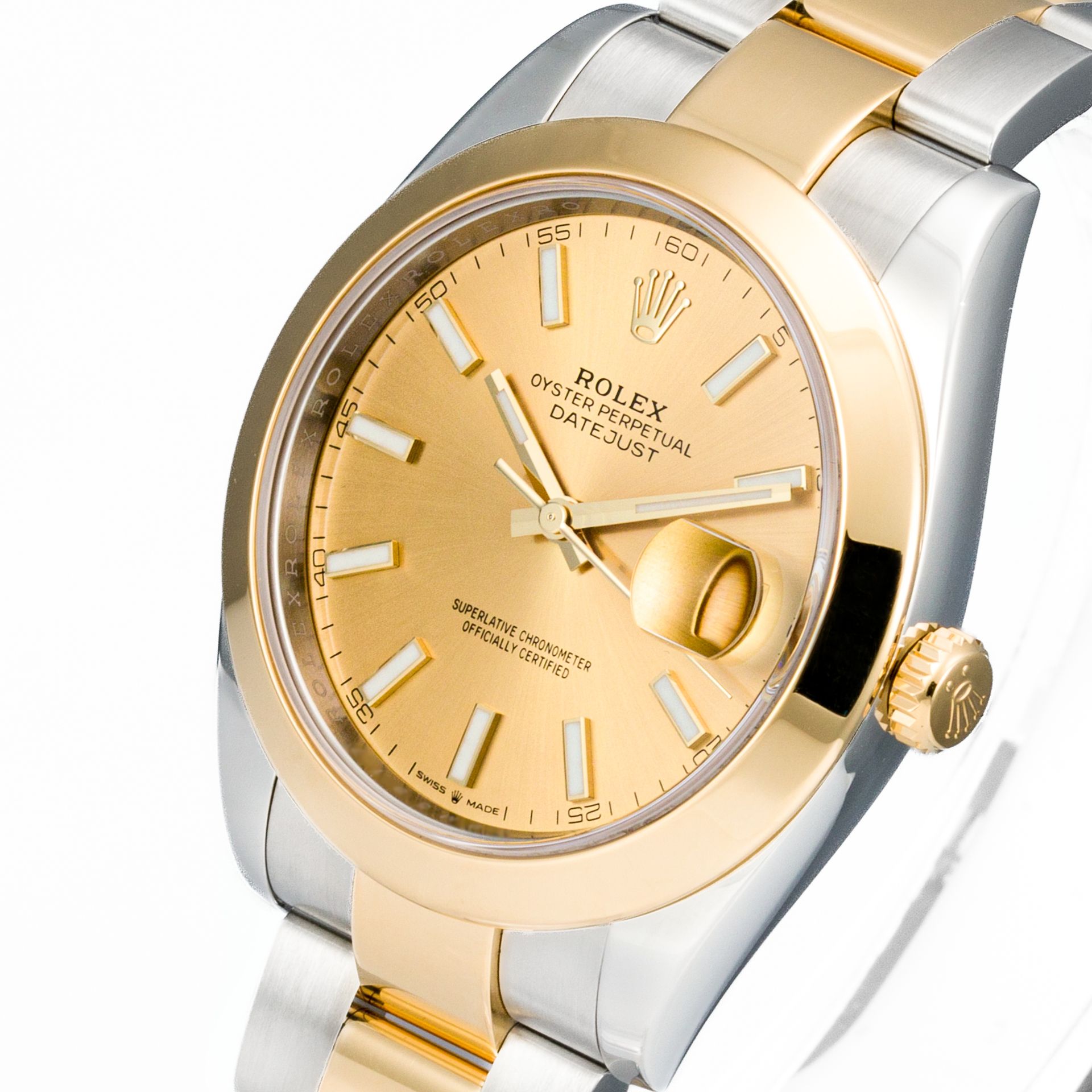 Datejust 41 Steel & Yellow Gold Champagne Dial - Image 6