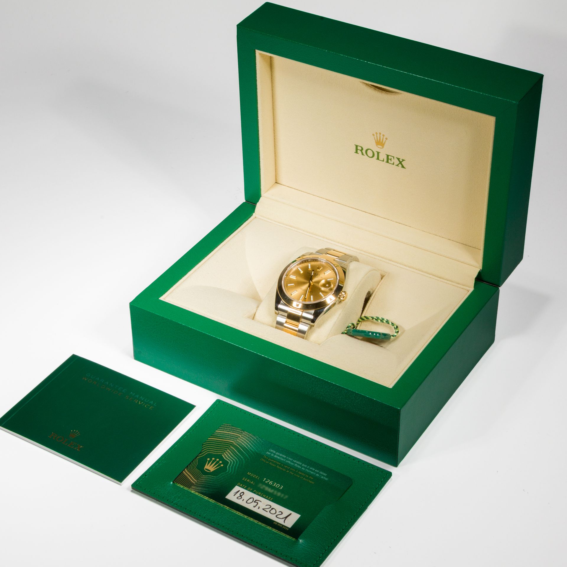 Datejust 41 Steel & Yellow Gold Champagne Dial - Image 2