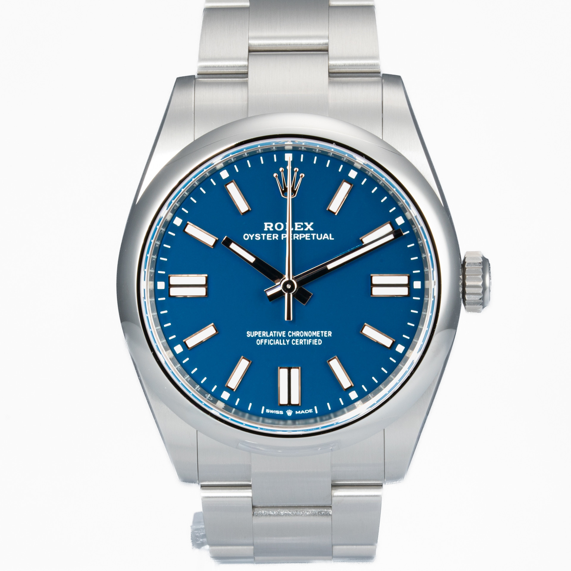 Oyster Perpetual 41mm Med Blue - Image 1