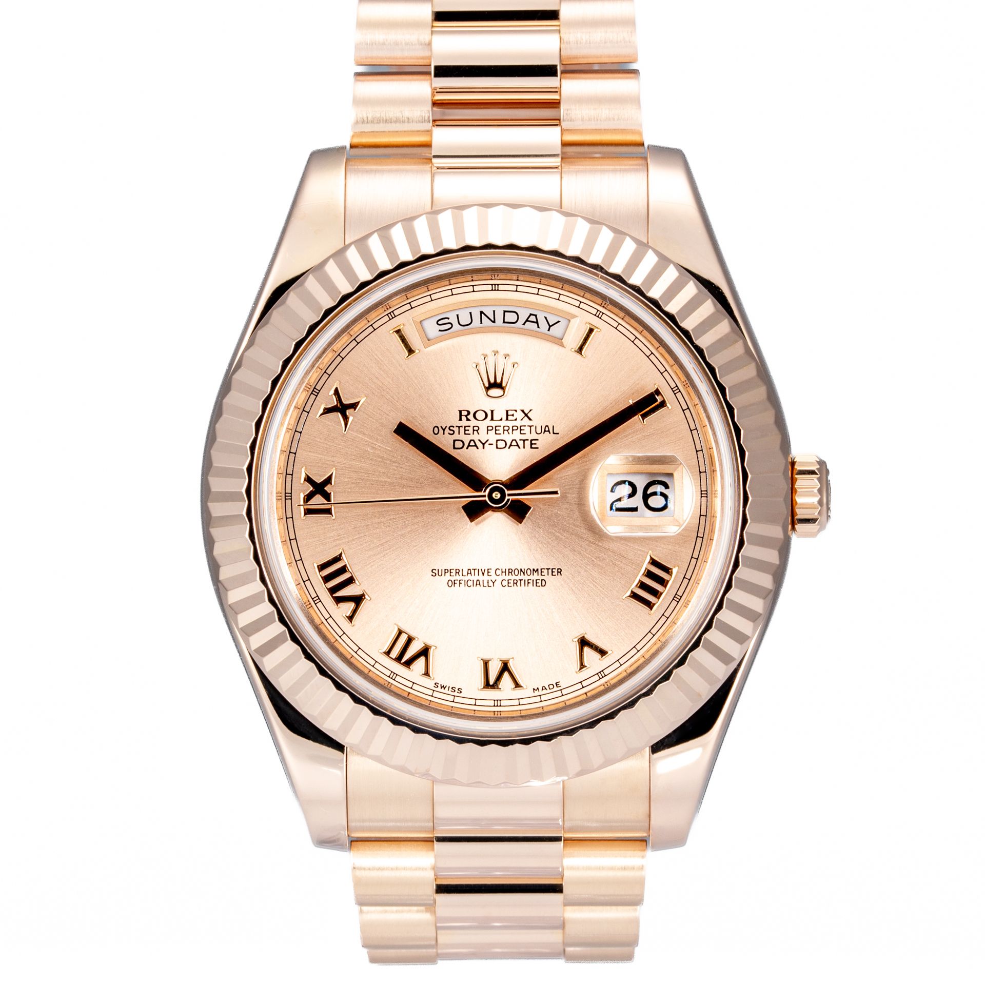 Day-Date 41 'President' Sundust Rose Gold - Image 1