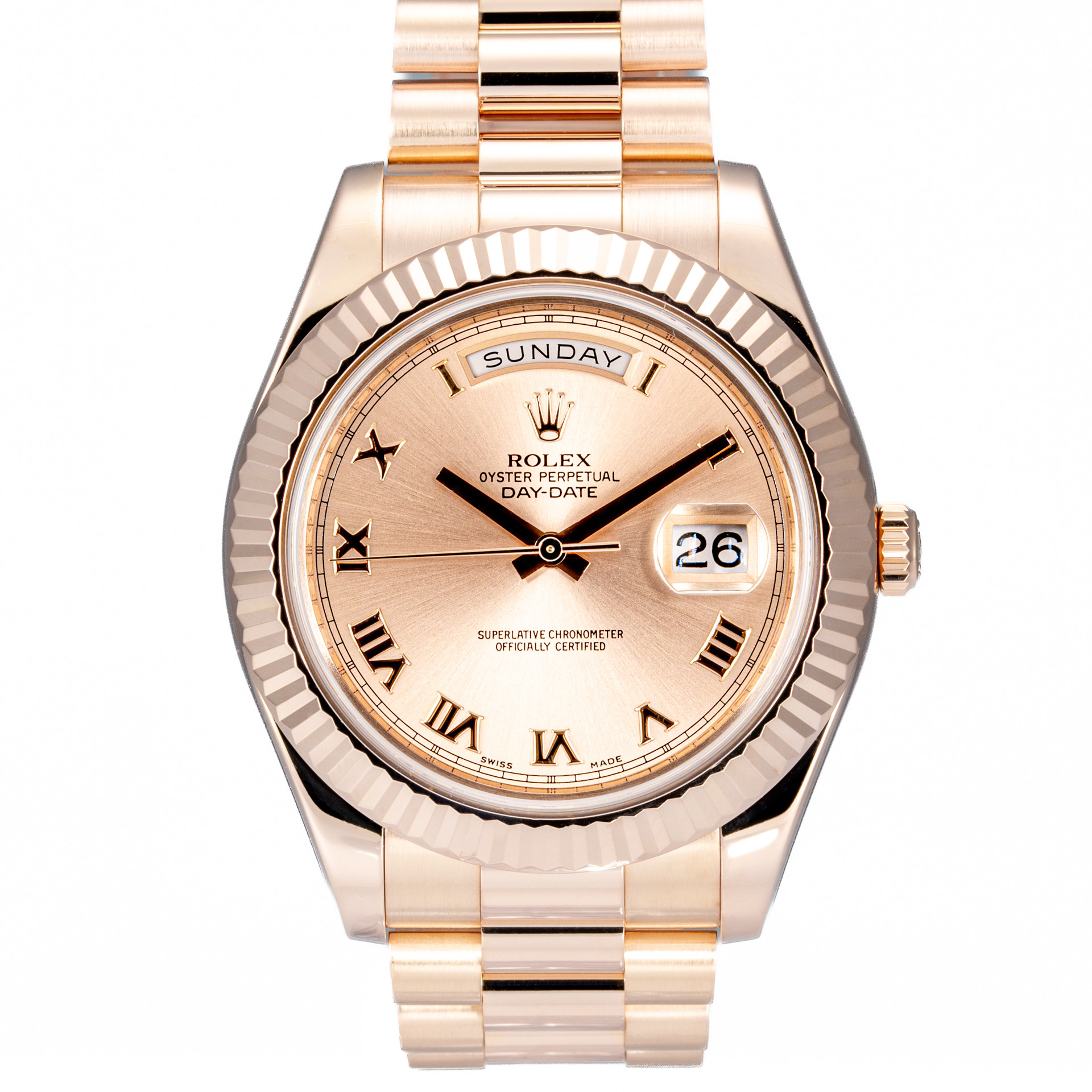 Day-Date 41 'President' Sundust Rose Gold - Image 1