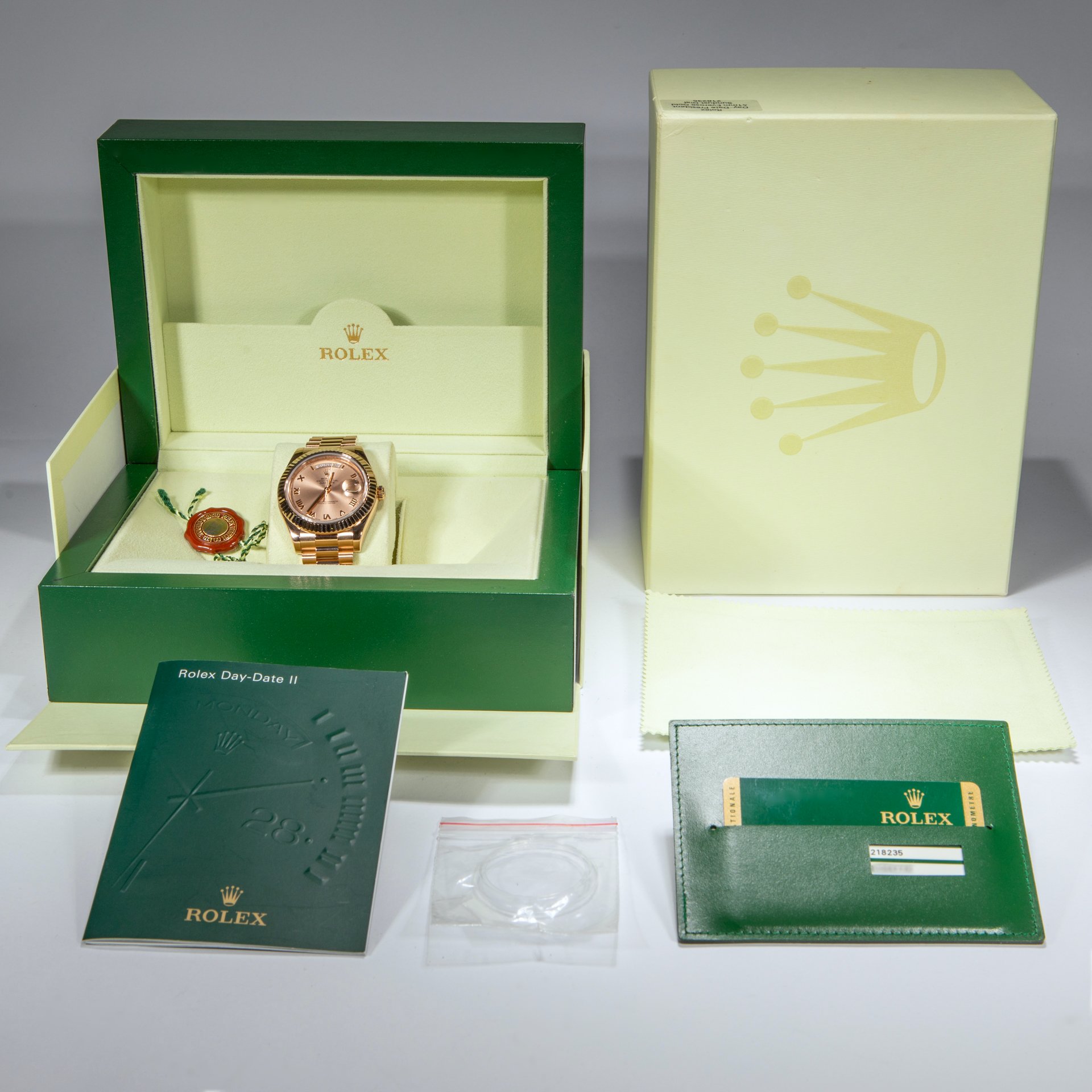 Rolex Day-Date 41 'President' Sundust Rose Gold - Image 2