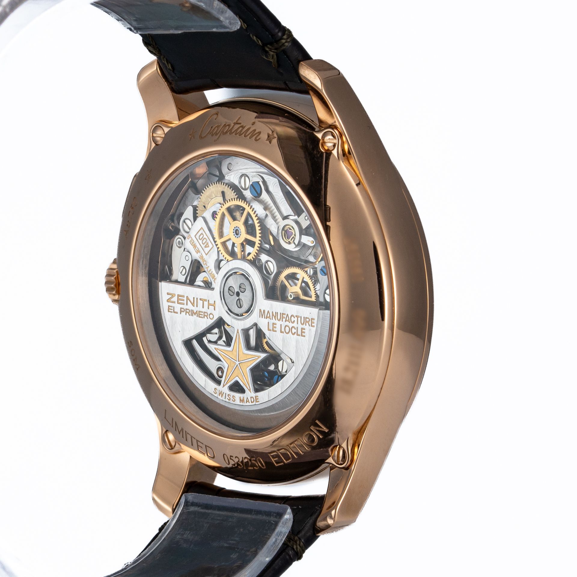 El Primero Captain Chronograph 18 Rose Gold Limited Edition - Image 3