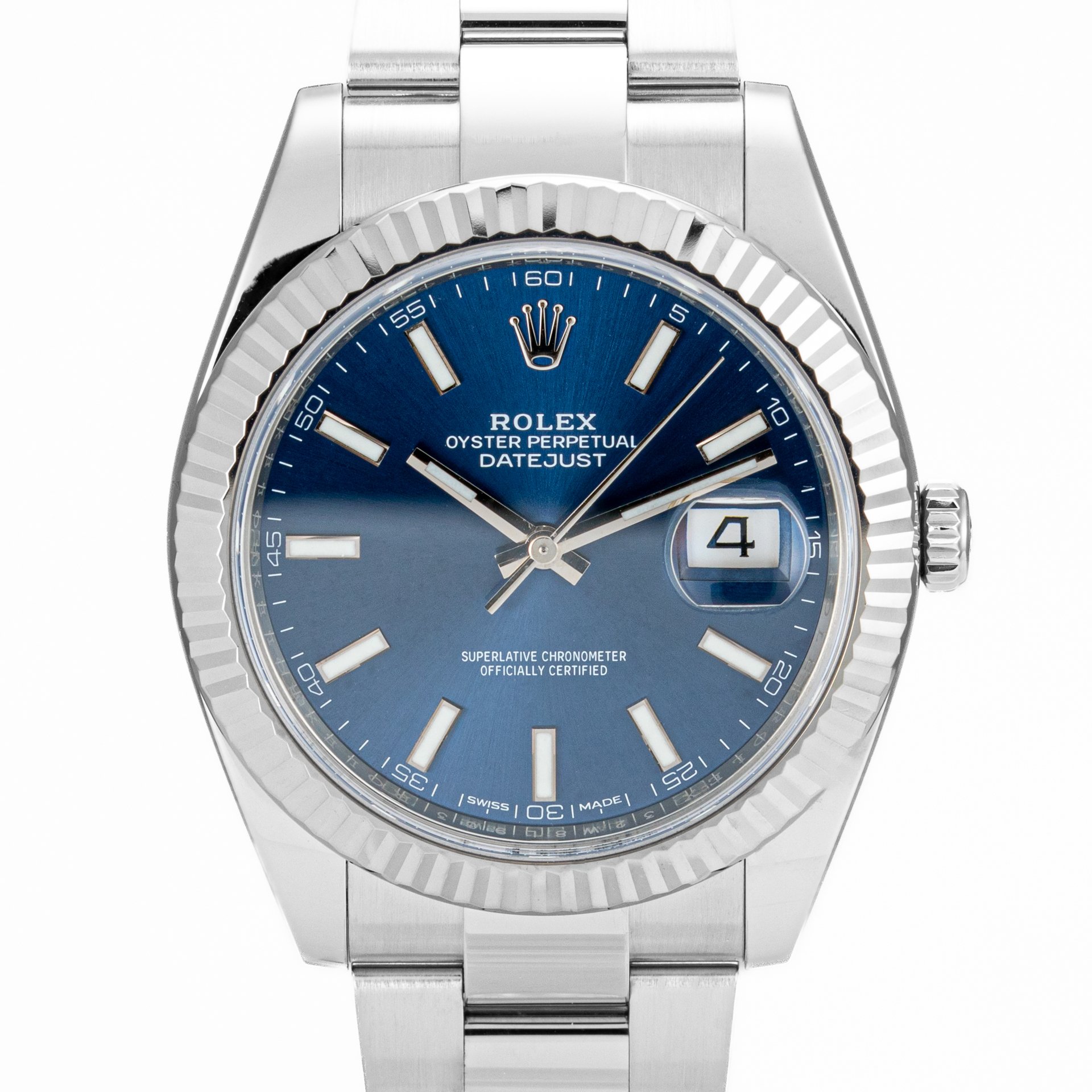 Rolex Datejust 41 Bright Blue Dial