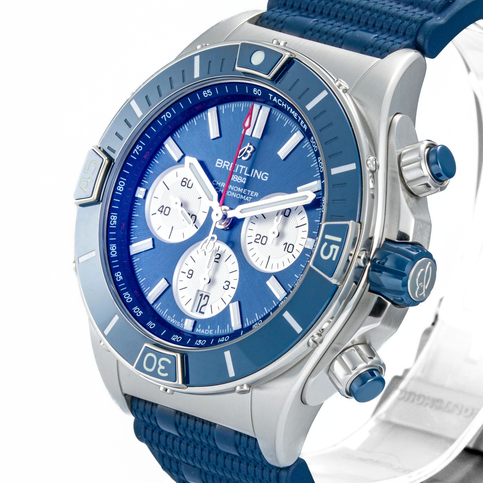 Super Chronomat B01 44mm Blue Dial - Image 6