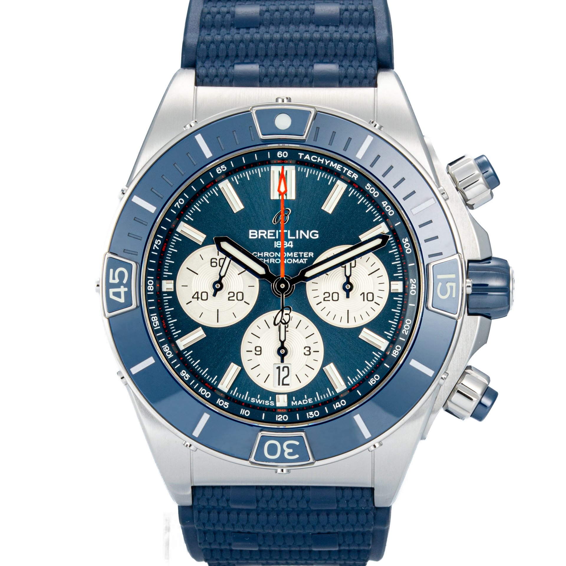 Breitling Super Chronomat B01 44mm Blue Dial