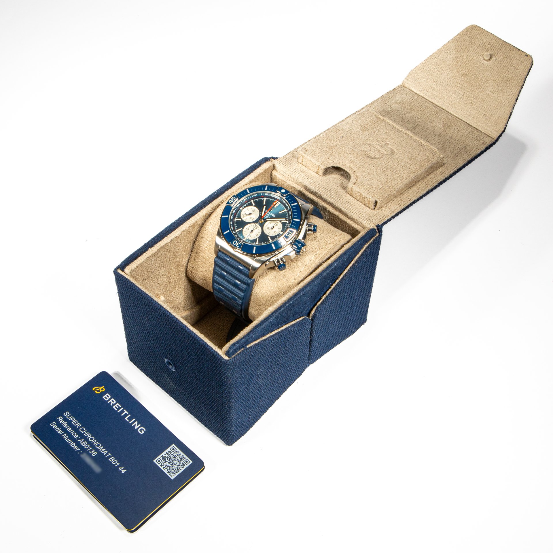 Breitling Super Chronomat B01 44mm Blue Dial - Image 2