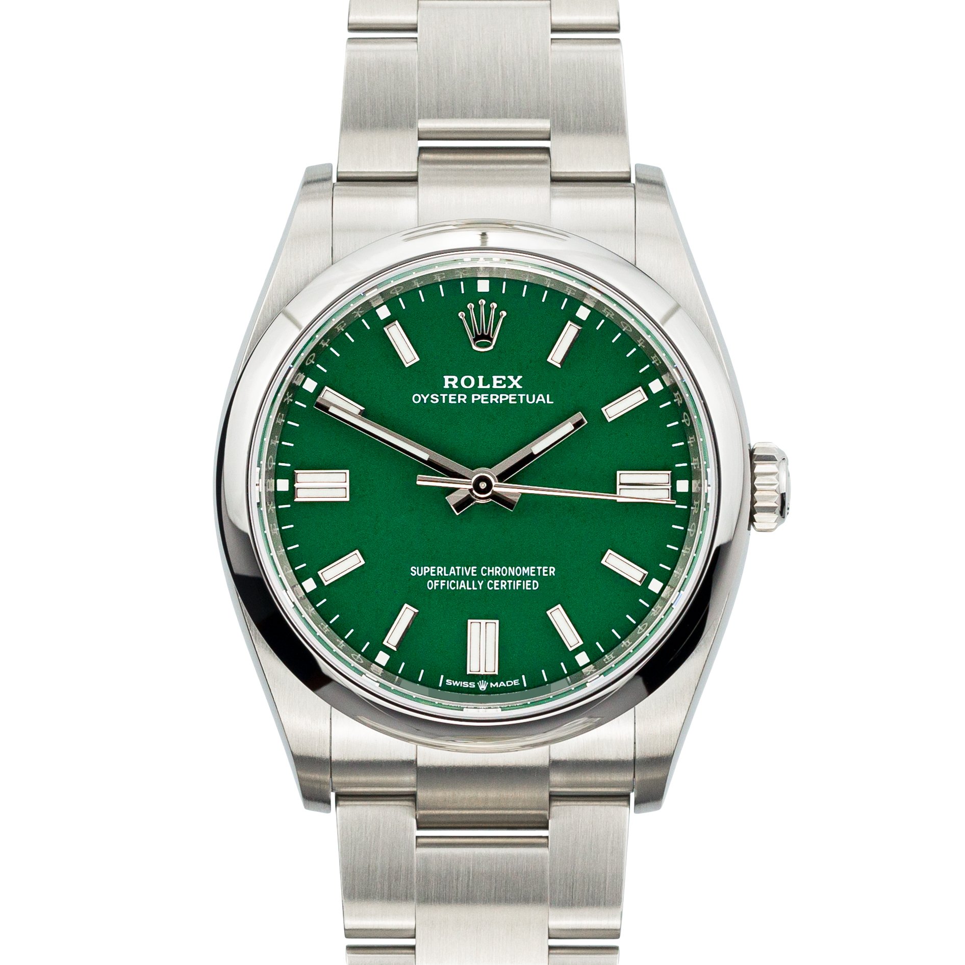Rolex Oyster Perpetual 36 Green Dial