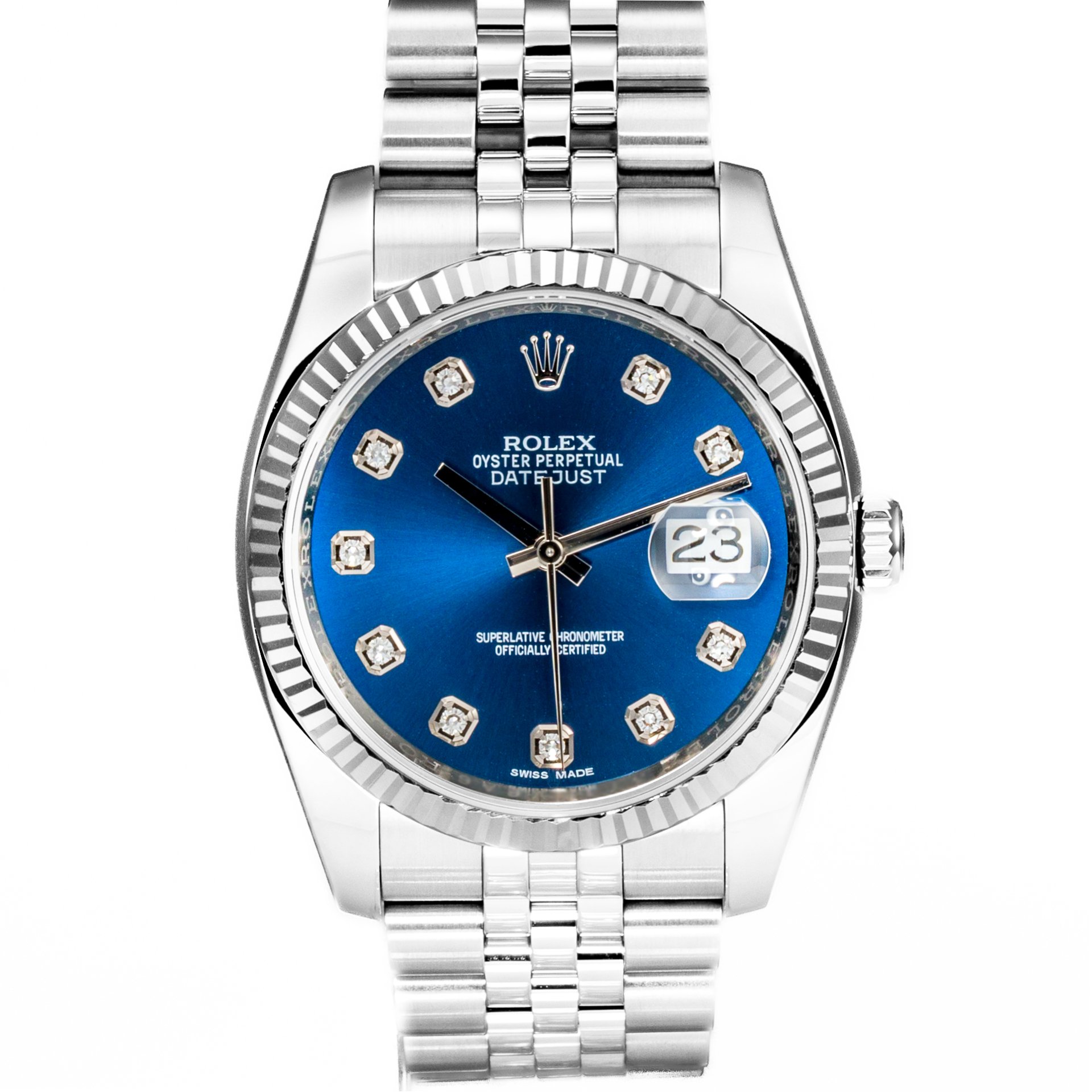 Rolex Datejust 36 Blue Diamond Dial