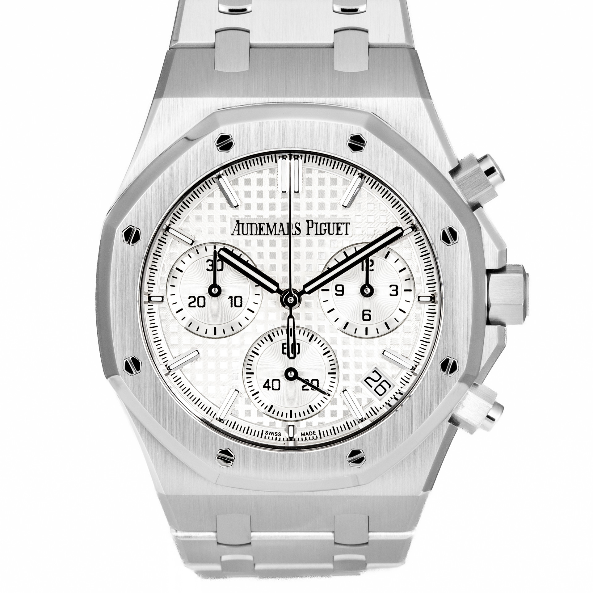 Royal Oak Chronograph '50th Anniversary' White Dial - Image 1