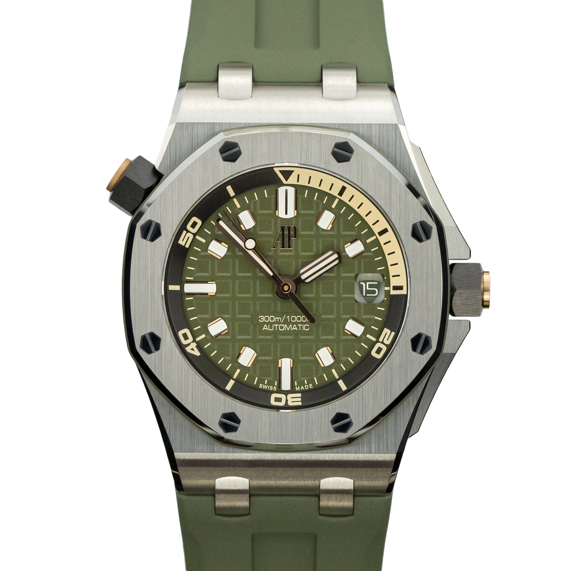 Audemars Piguet Royal Oak Offshore Diver Khaki Green Dial