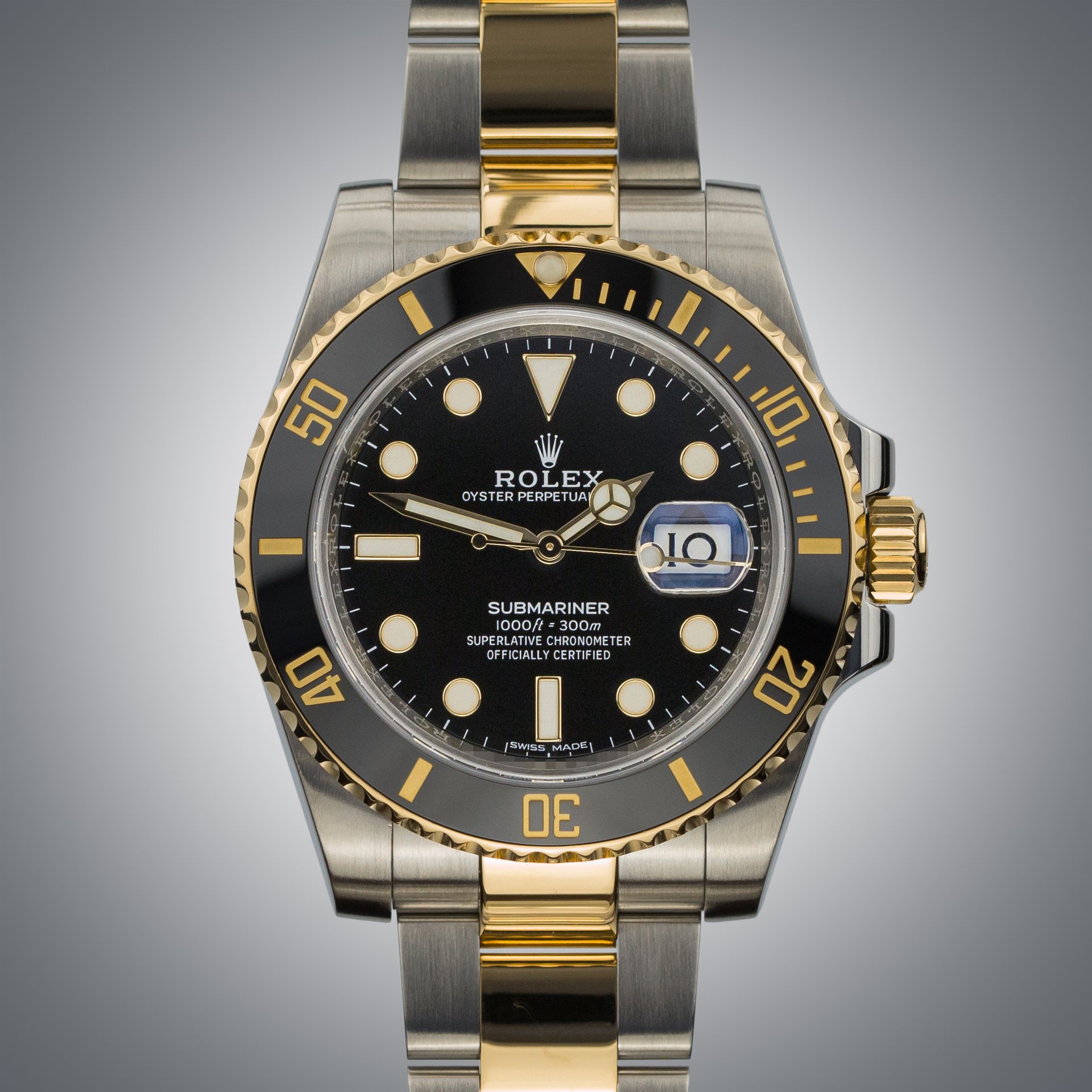 Rolex Submariner Date Steel & Yellow Gold