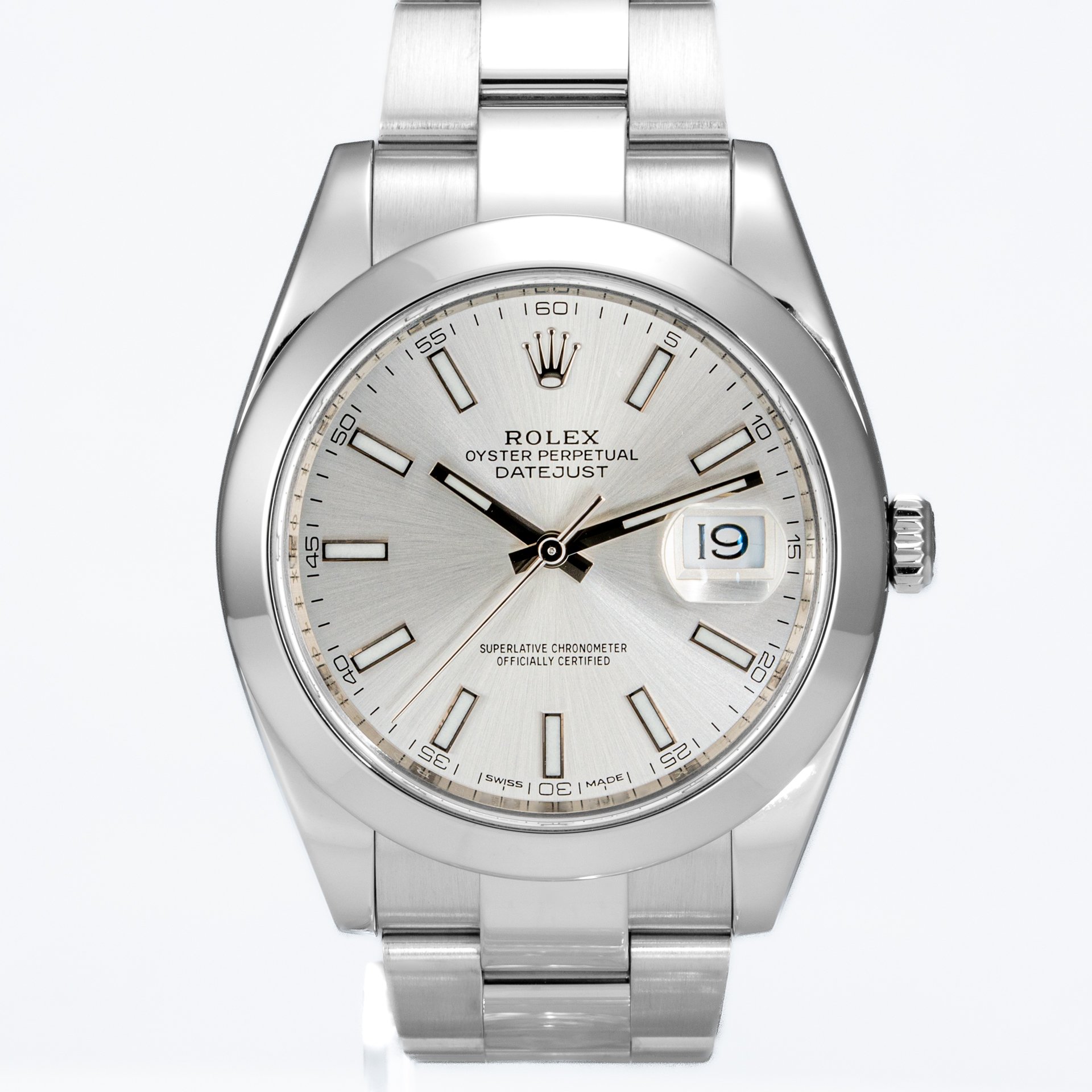 Rolex Datejust 41 Silver Dial Oyster