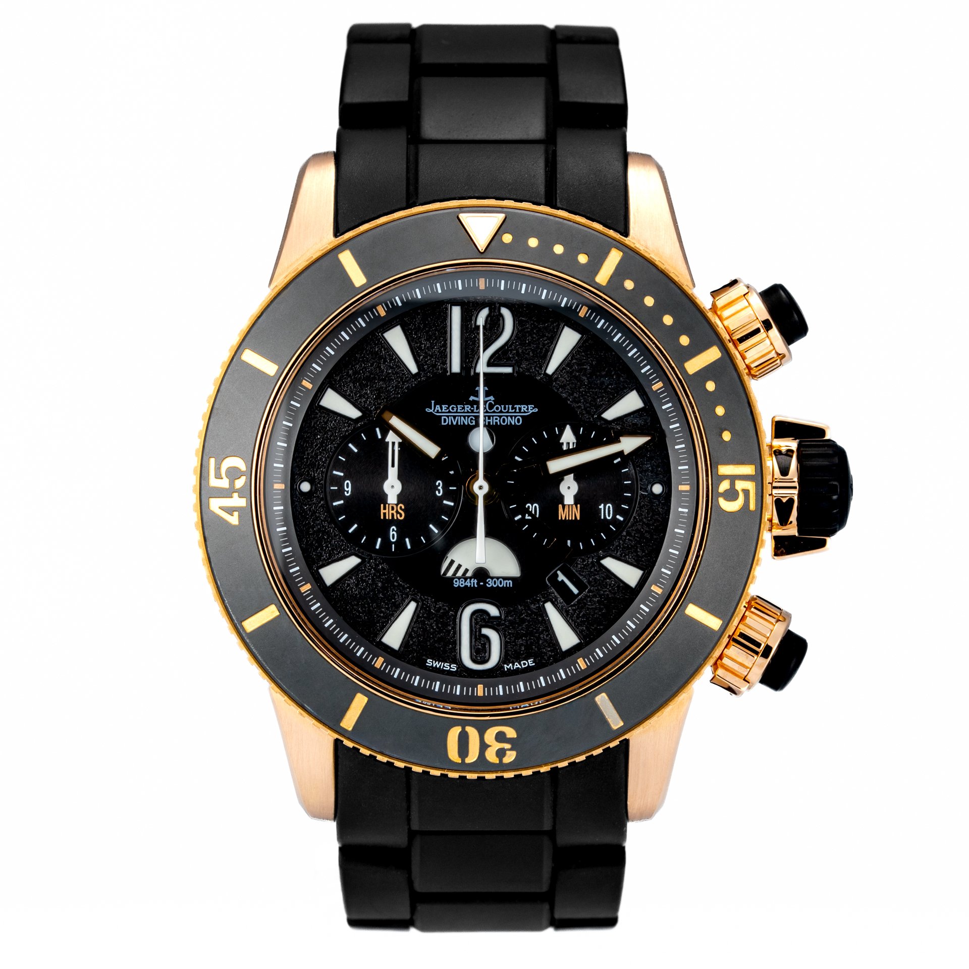 Jaeger-LeCoultre Master Compressor Diving Chronograph GMT Navy Seals Rose Gold