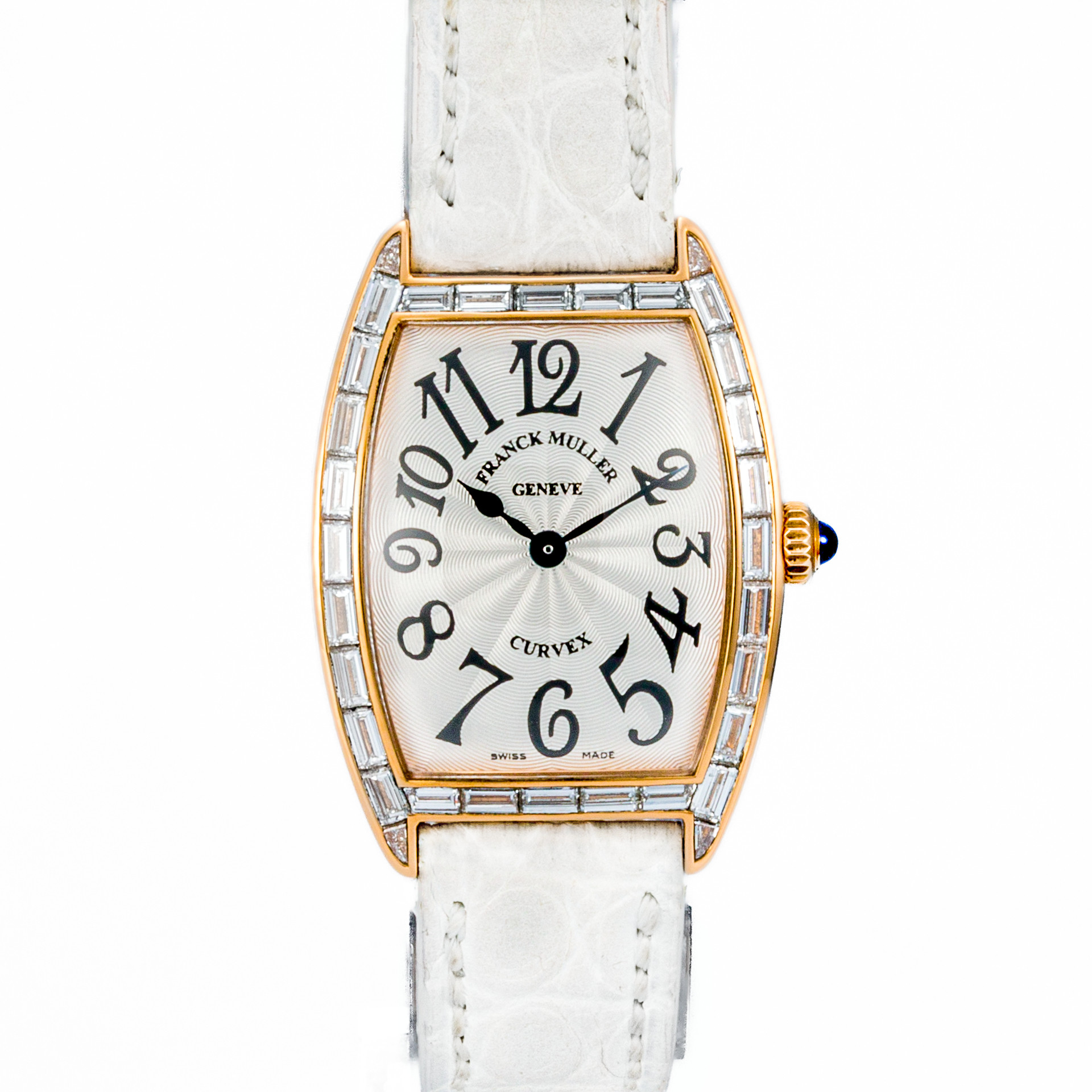 Cintree Curvex 18K Rose Gold Baguette Diamond - Image 1