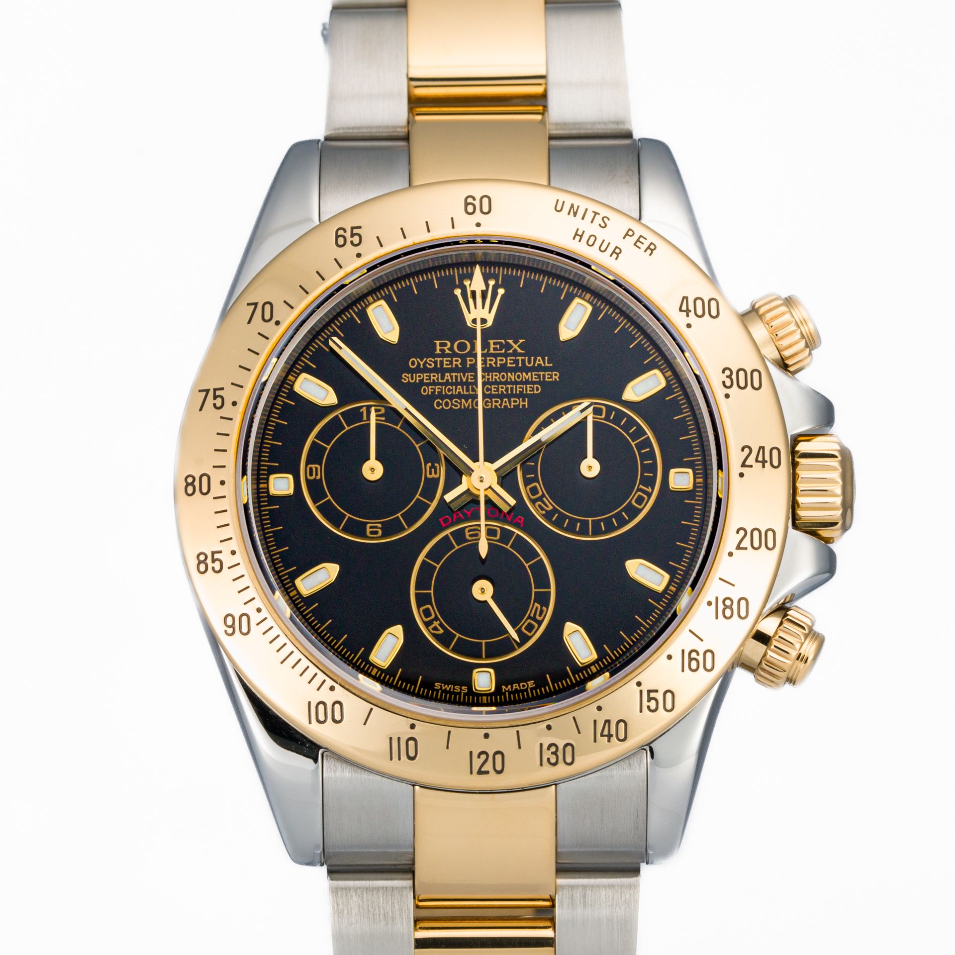Cosmograph Daytona Steel&Yellow Gold Black Dial - Image 1
