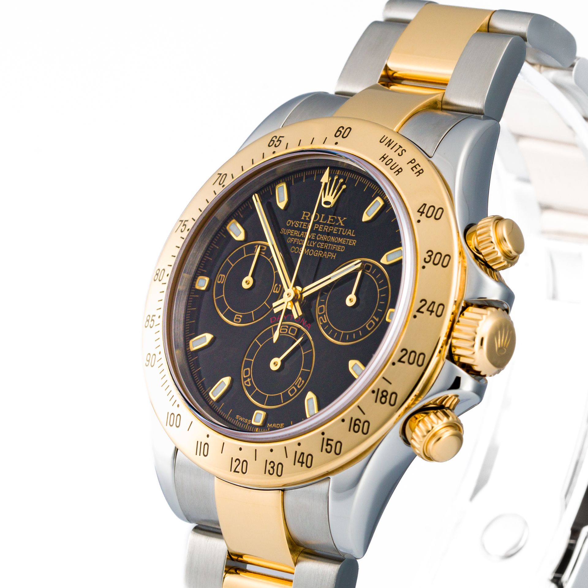 Cosmograph Daytona Steel&Yellow Gold Black Dial - Image 6