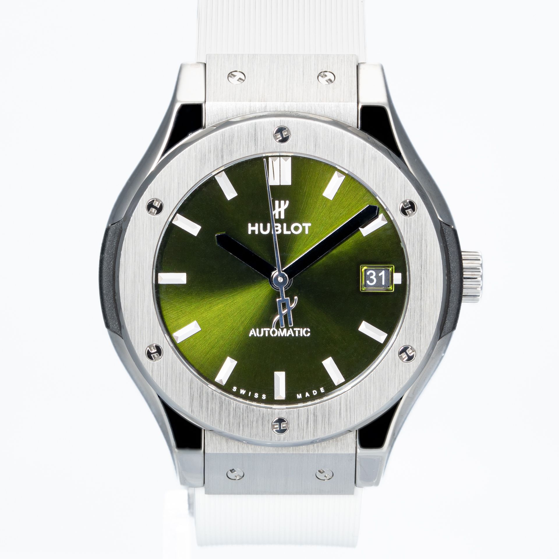 Classic Fusion Titanium 38 mm Olive green - Image 1